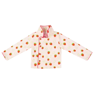 STRAWBERRY SHORTCAKE CHEF JACKET PREMIUM CHILD DRESS UP - SIZE 5/6