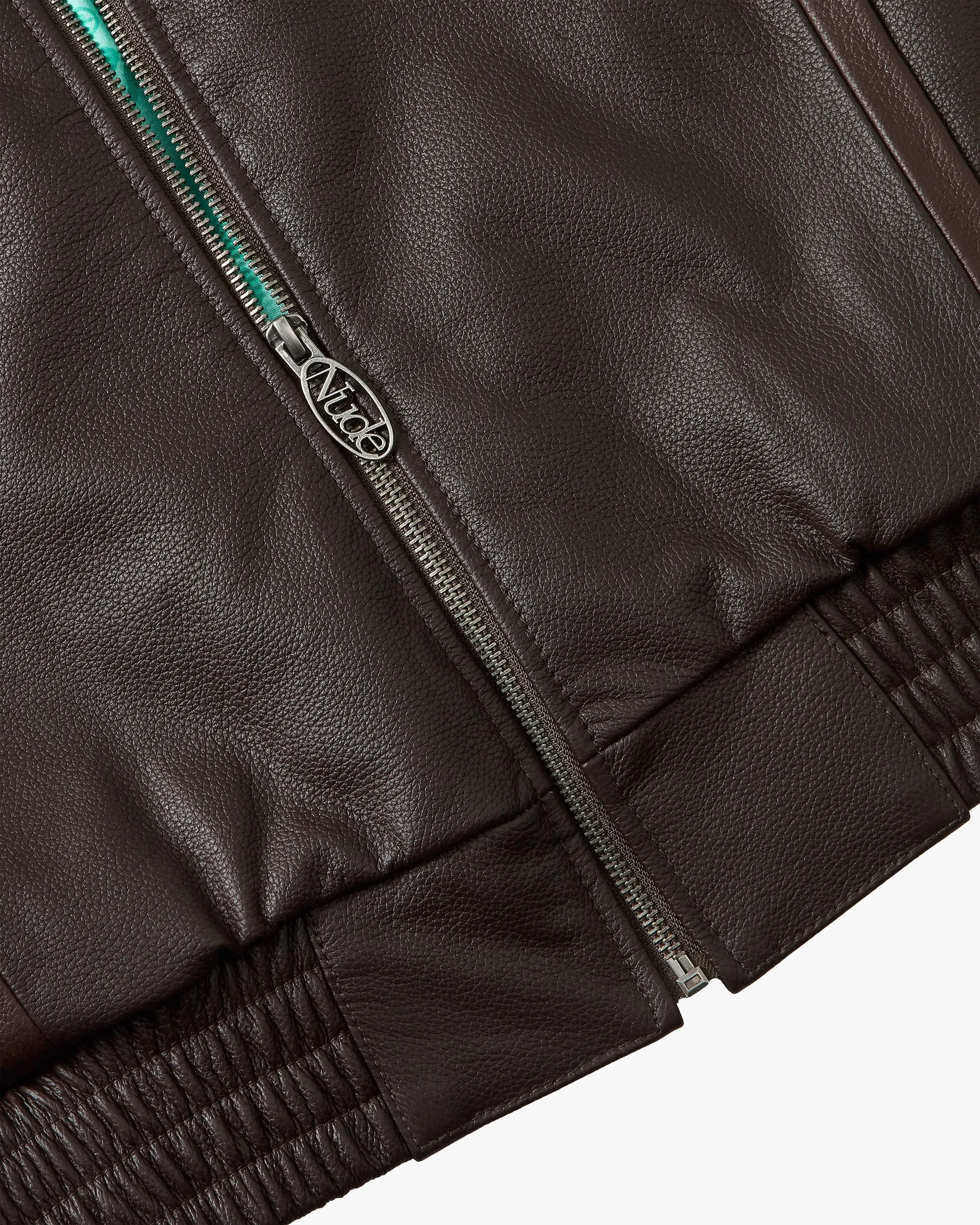 The Leather Jacket Brown