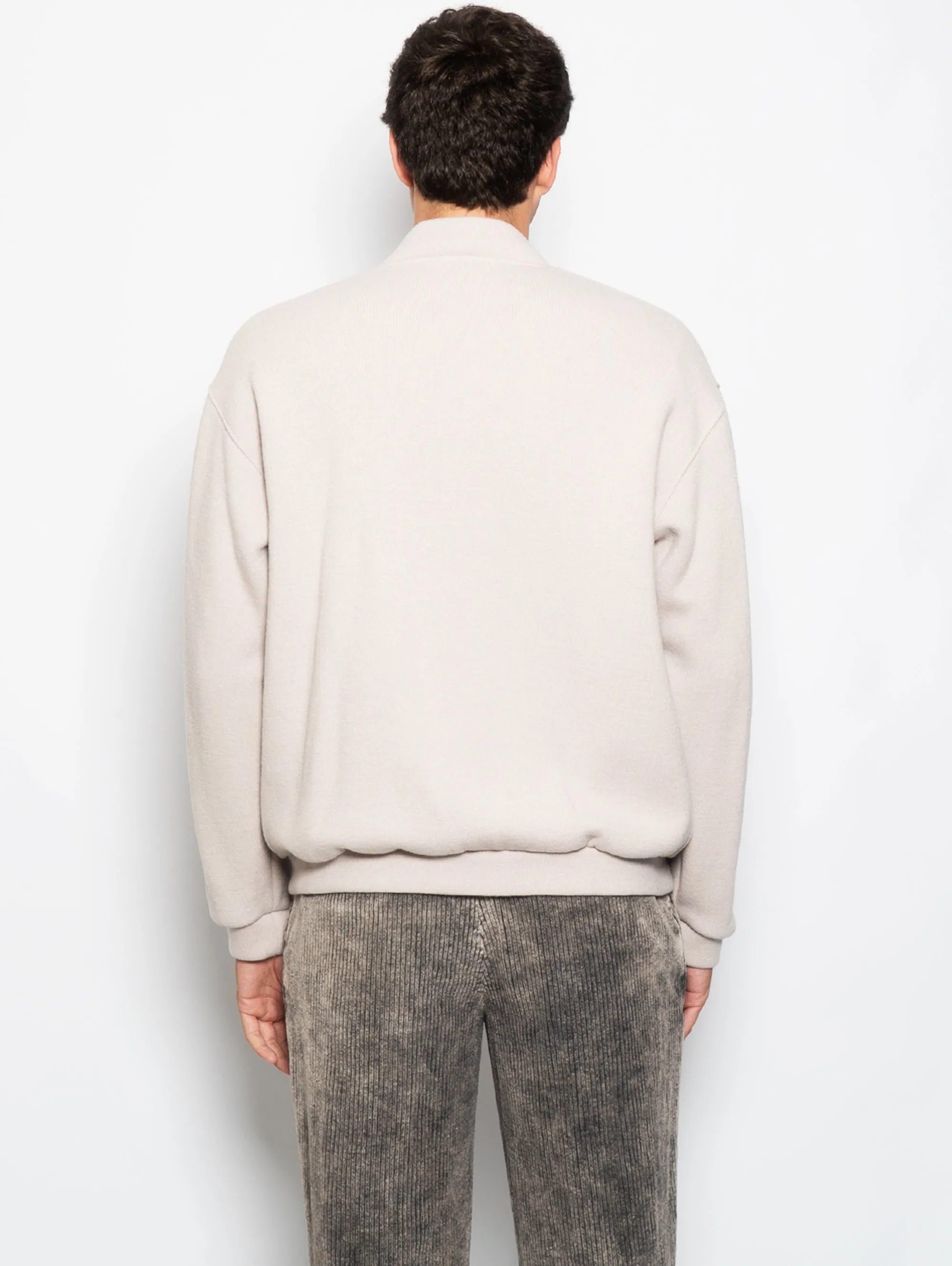 Tofolo Sasso knitted bomber jacket