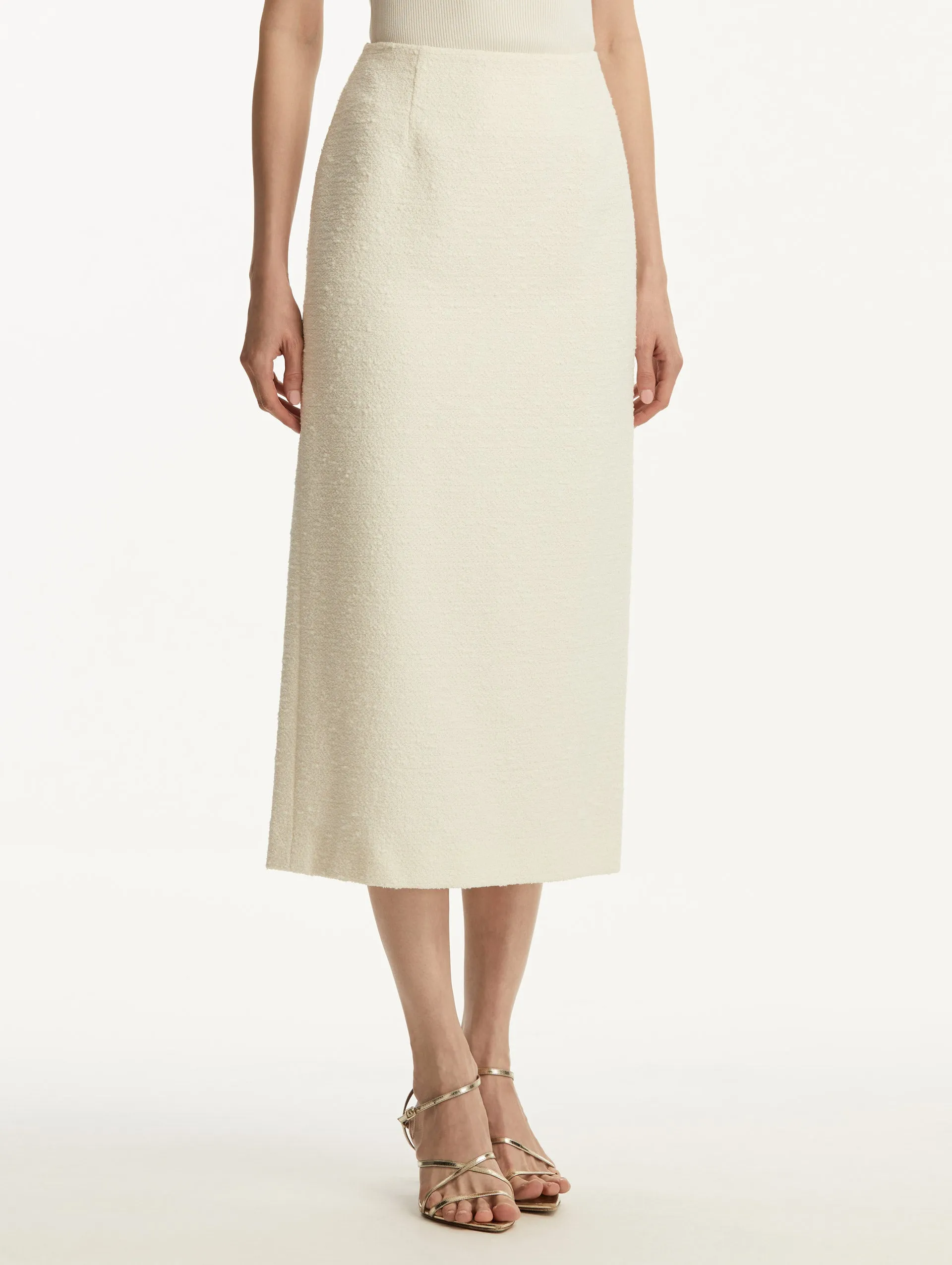 Tweed Pencil Skirt