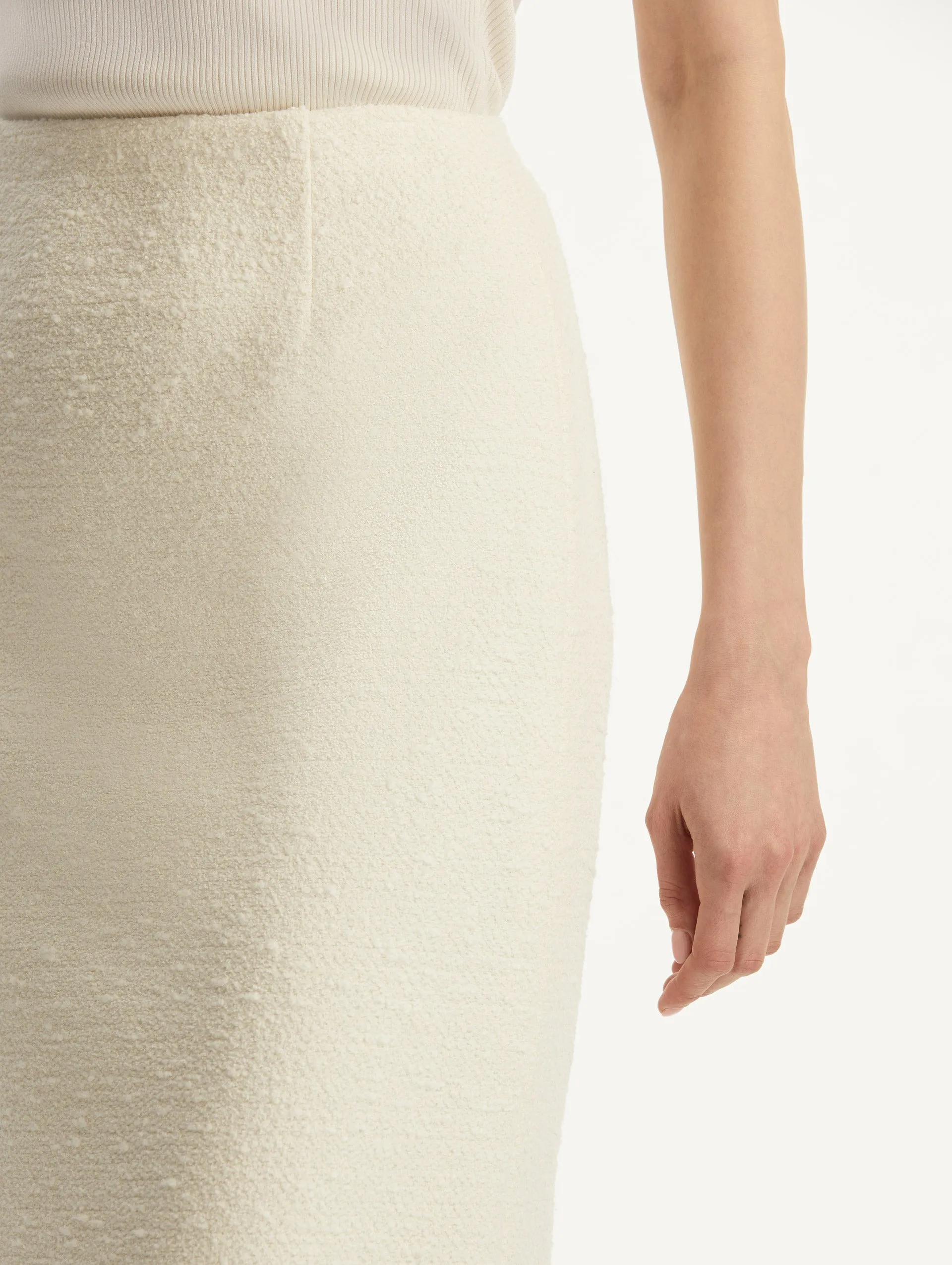 Tweed Pencil Skirt