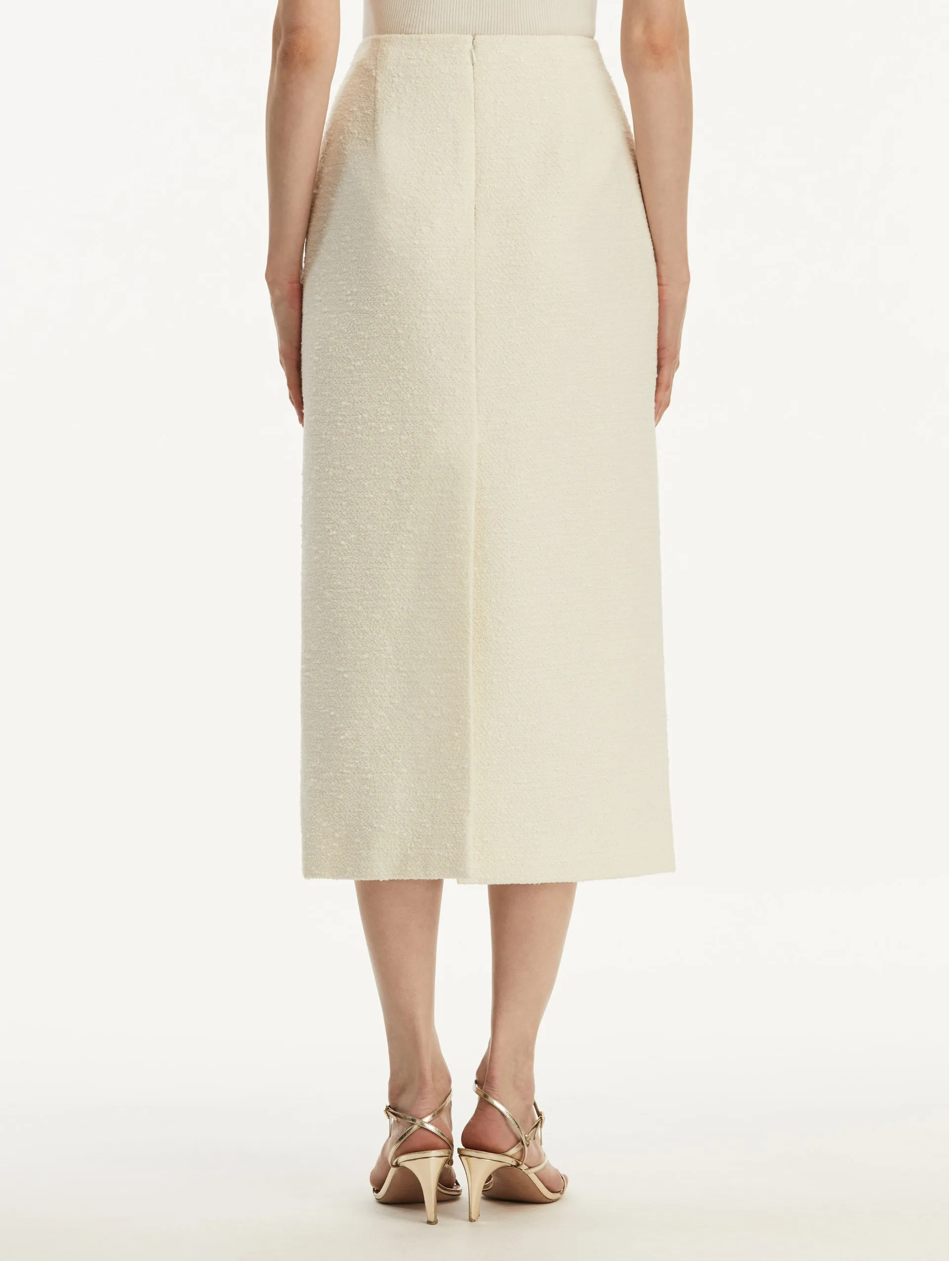 Tweed Pencil Skirt