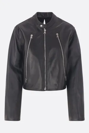 twist leather jacket
