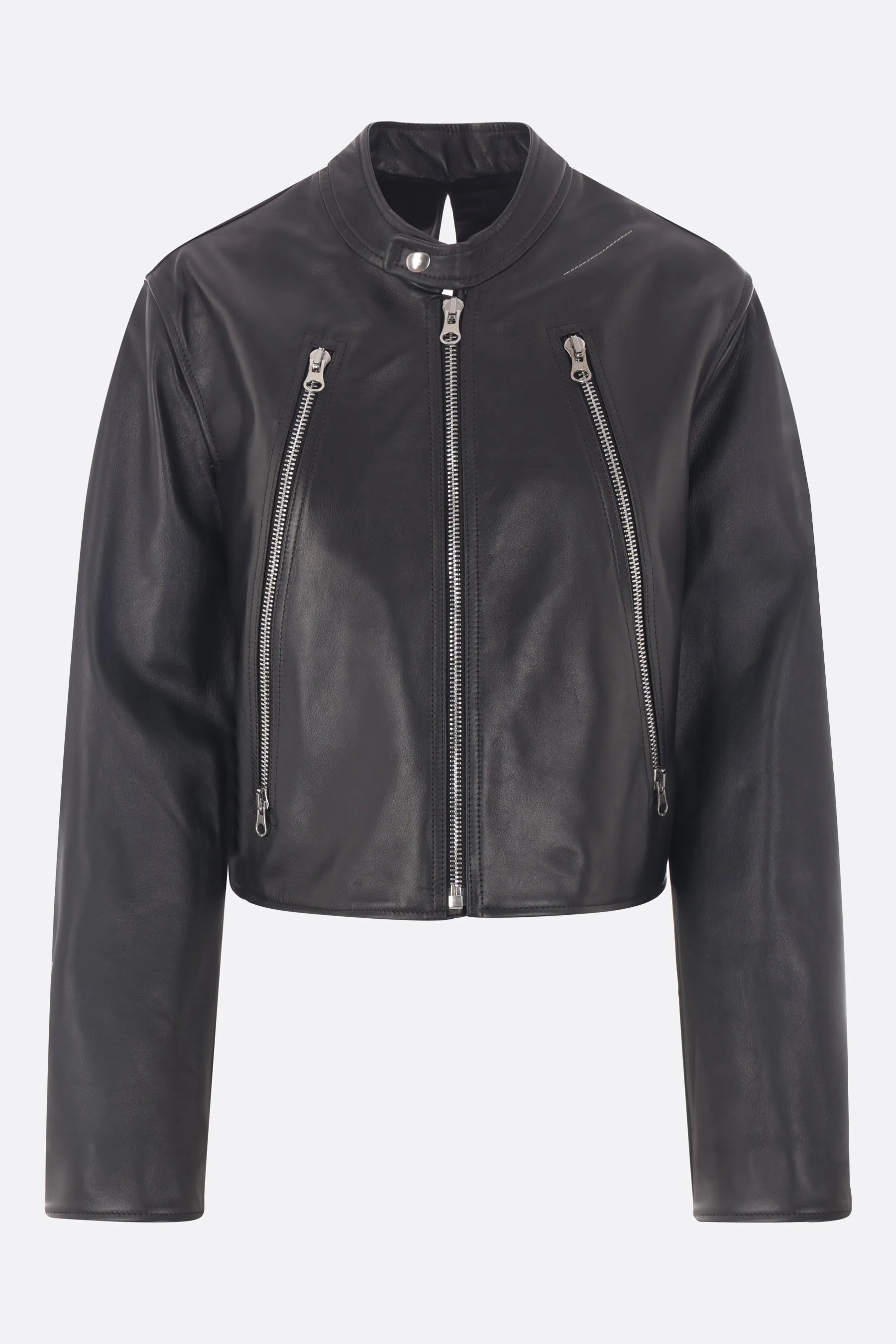 twist leather jacket