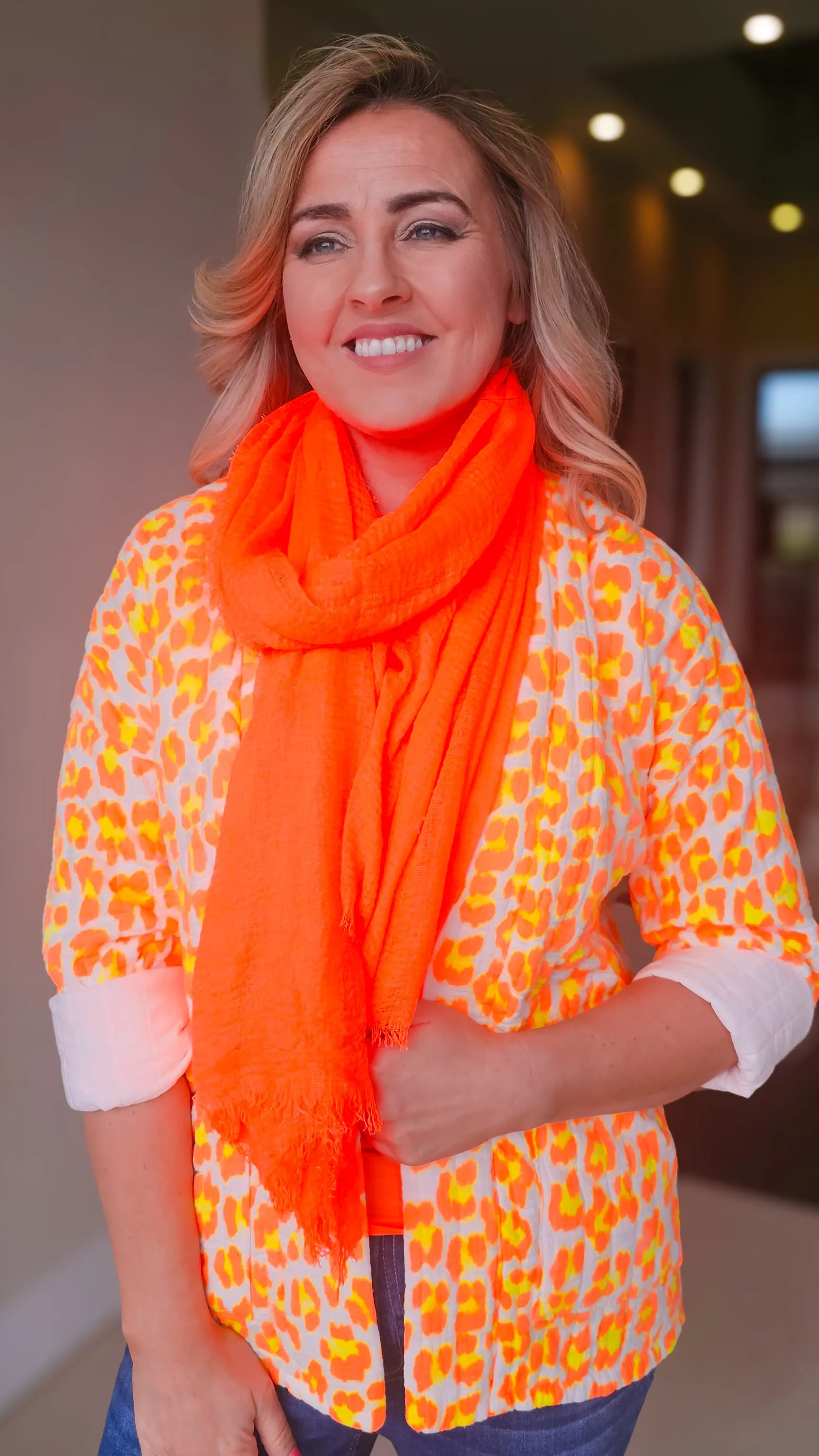 Tyra Orange Jacket