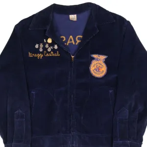 VINTAGE FFA NEBRASKA BURWEL AGRICULTURAL CORDUROY JACKET 1960S SZ 42 MADE IN USA