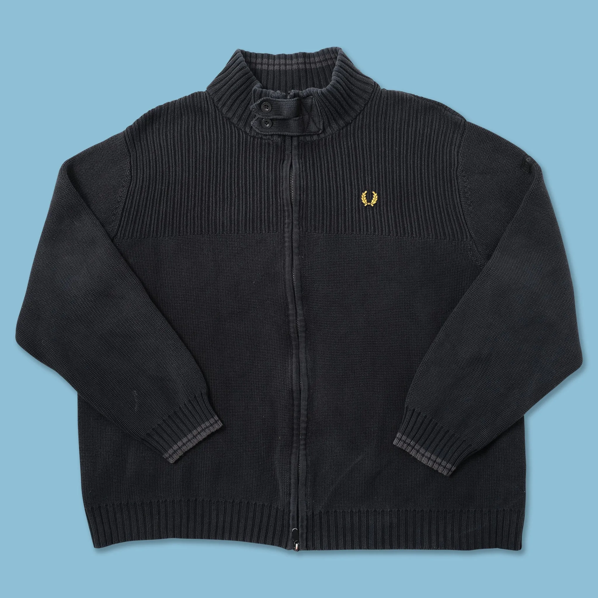 Vintage Fred Perry Knit Jacket XLarge