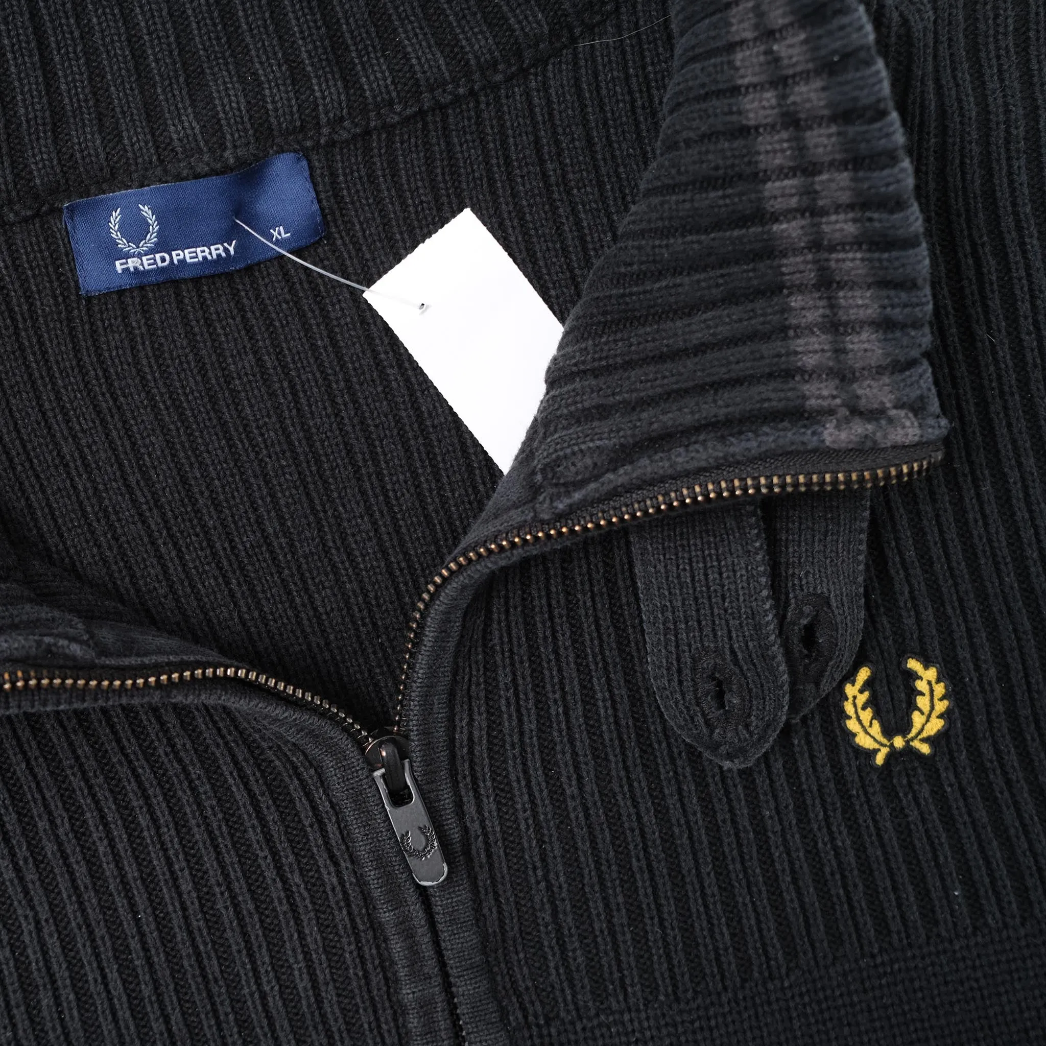 Vintage Fred Perry Knit Jacket XLarge
