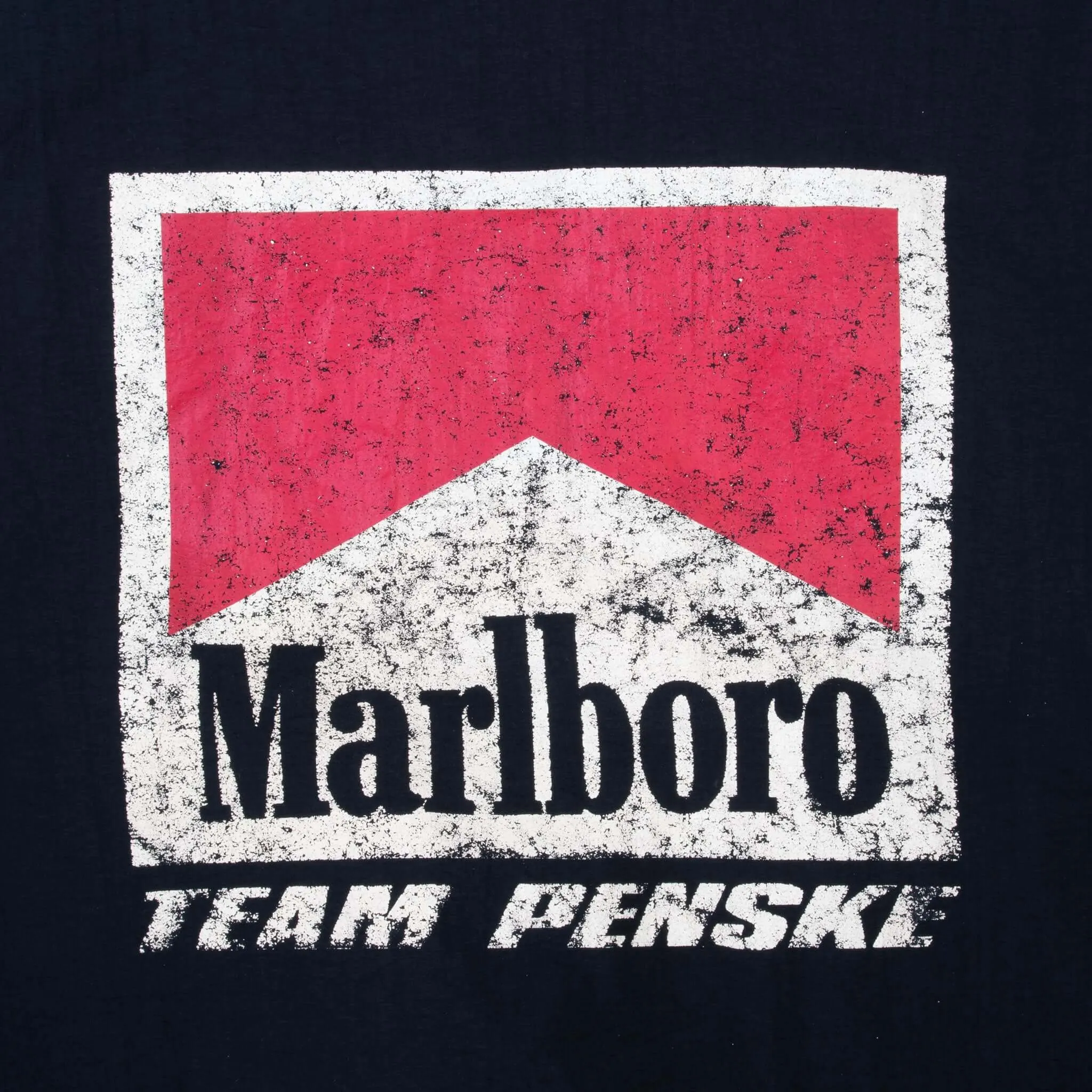 VINTAGE MARLBORO RACING TEAM PENSKE PULLOVER WINDBREAKER JACKET 1990S XL
