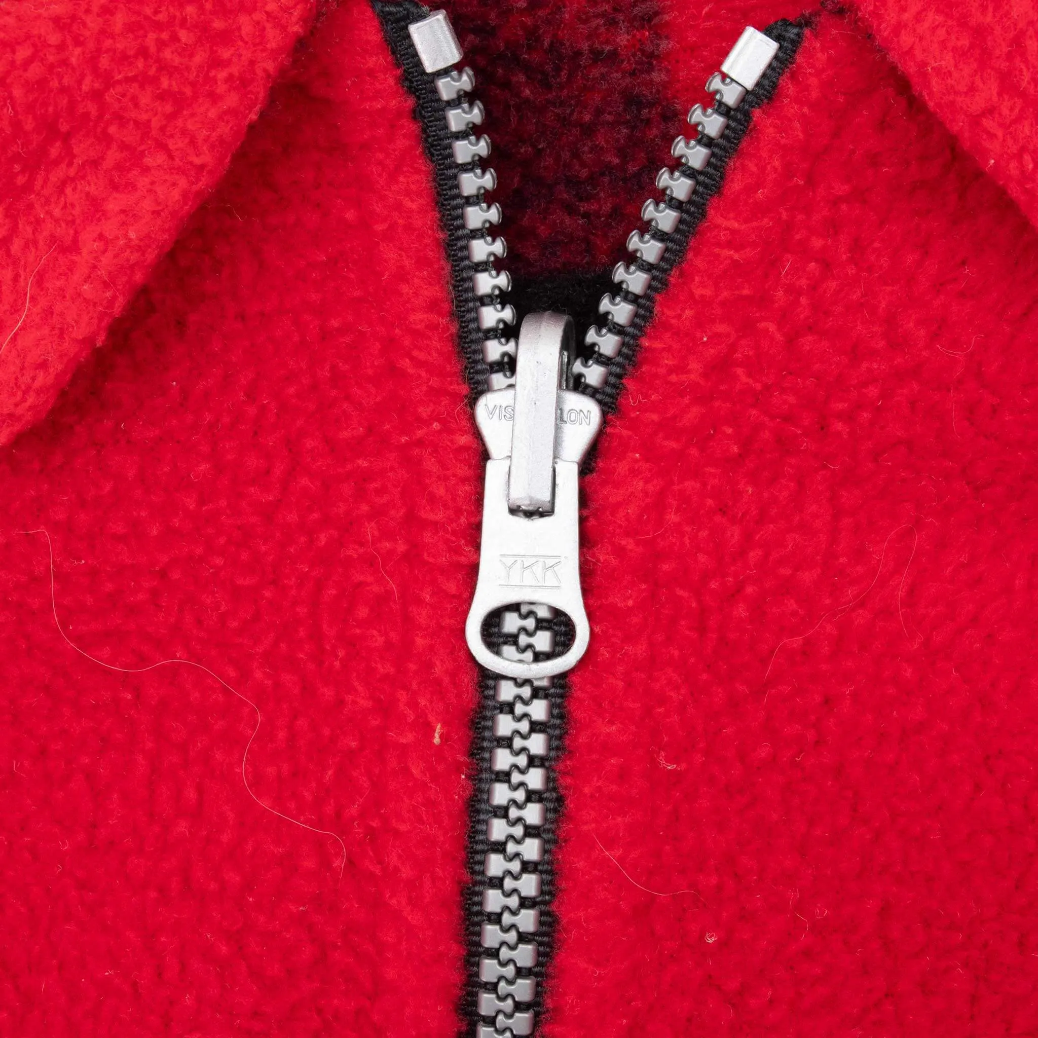 VINTAGE MARLBORO REVERSIBLE FLEECE QUARTER ZIP JACKET 1990S XL