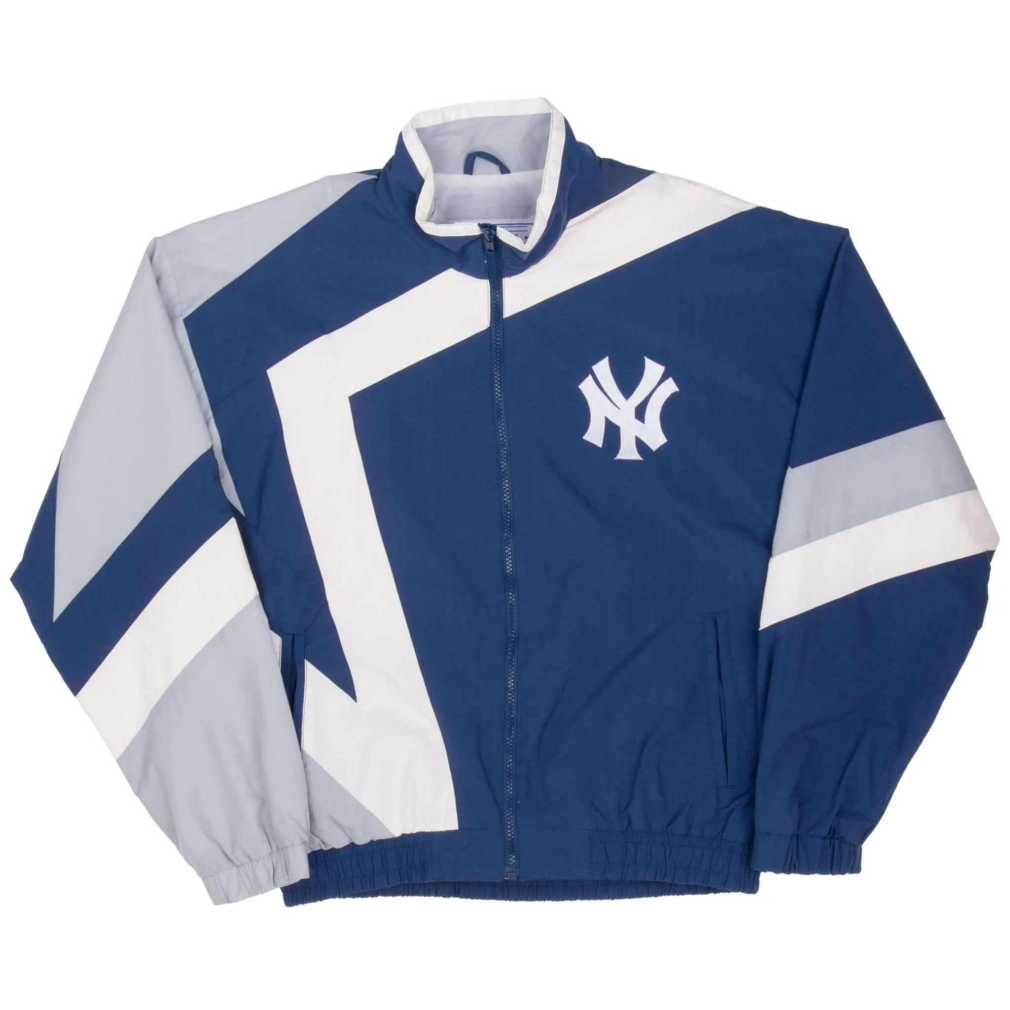 VINTAGE MLB NEW YORK YANKEES 1990S STARTER JACKET LARGE