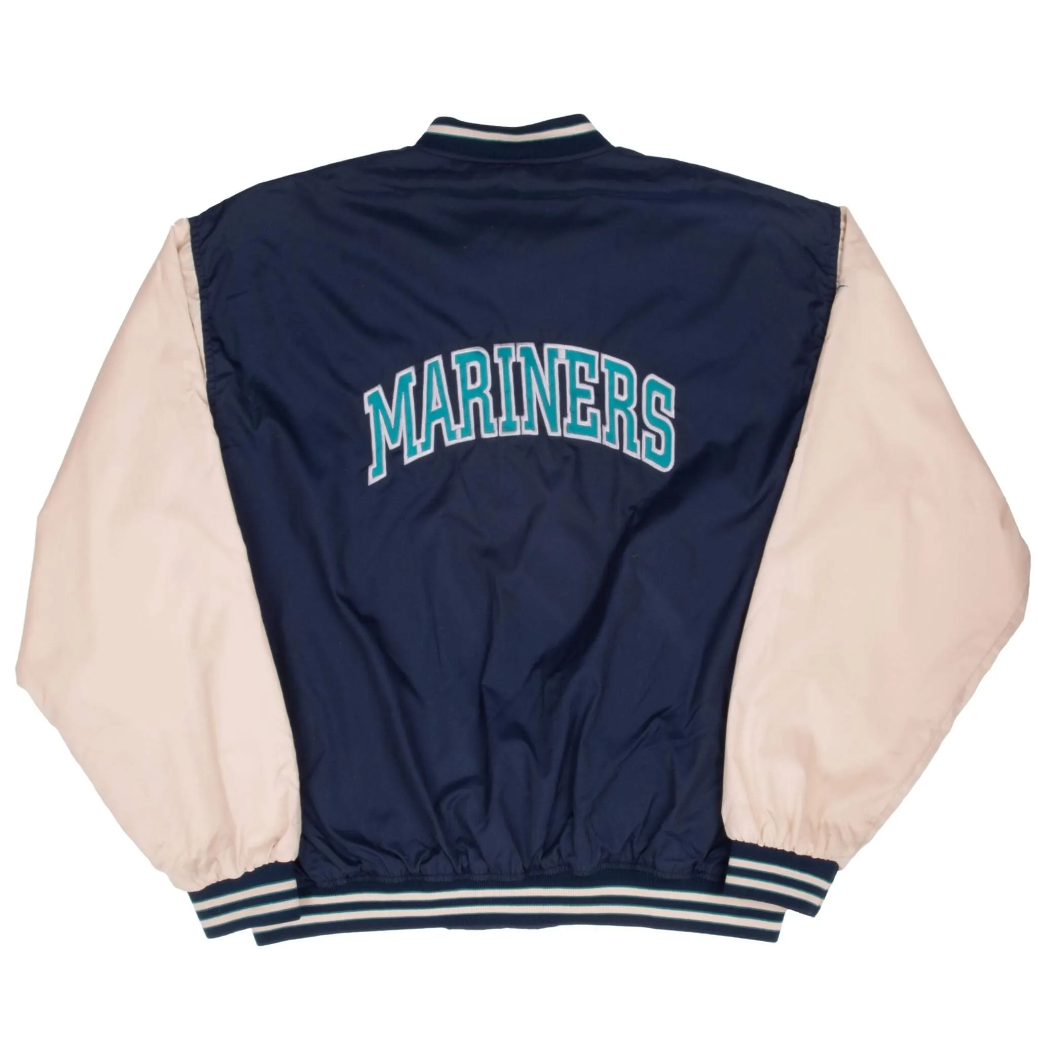 VINTAGE MLB SEATTLE MARINERS REEBOK JACKET 1990S LARGE