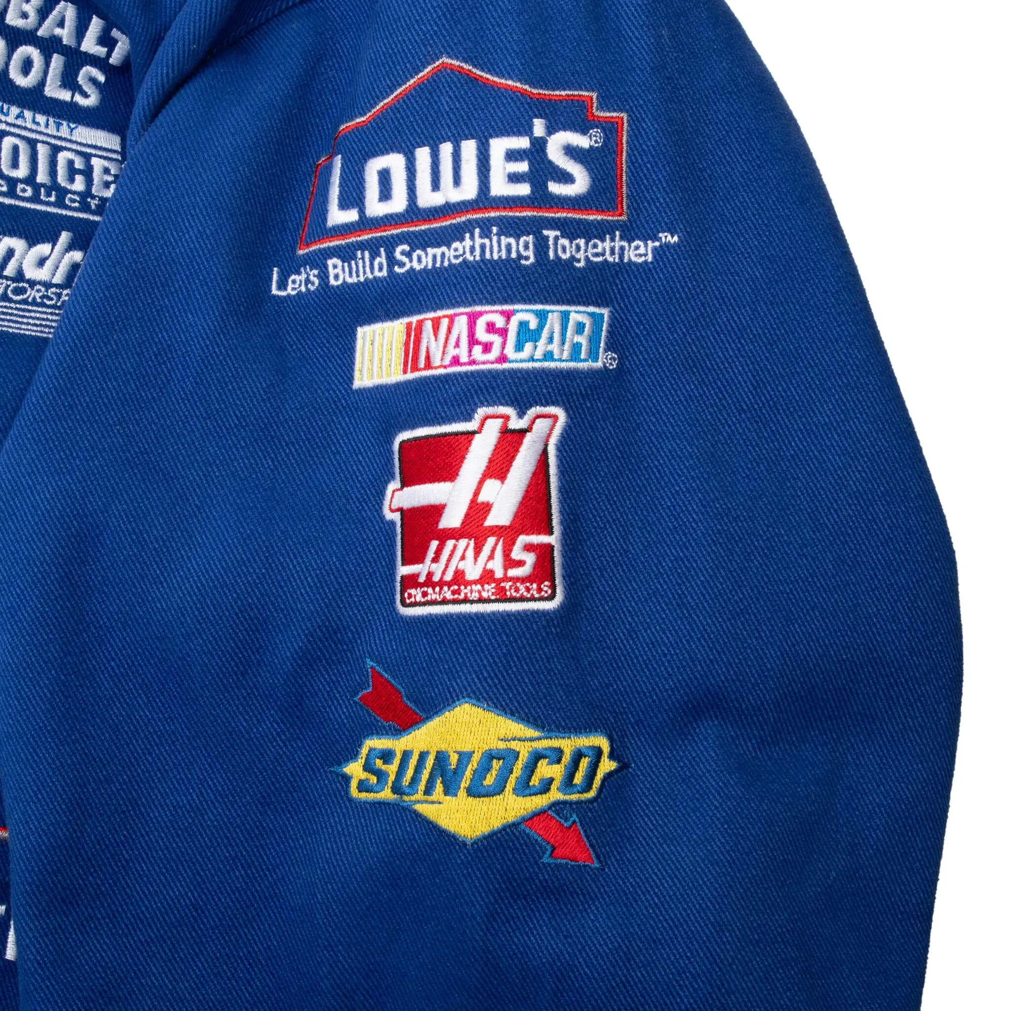 VINTAGE NASCAR JIMMIE JOHNSON LOWE'S RACING JACKET 2000S XL
