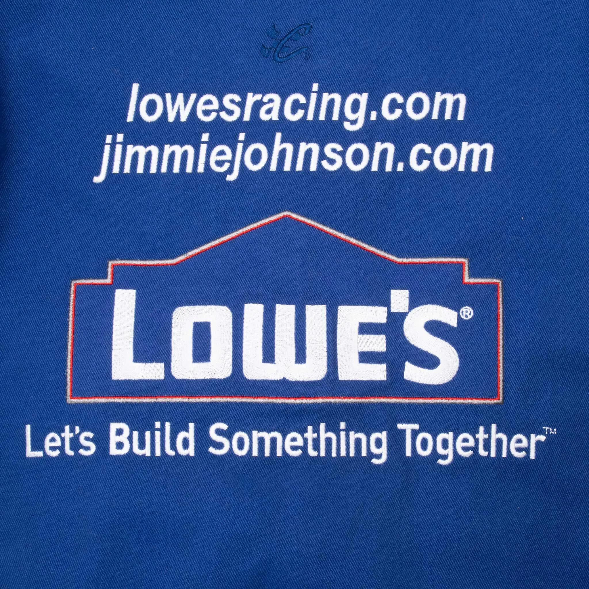 VINTAGE NASCAR JIMMIE JOHNSON LOWE'S RACING JACKET 2000S XL