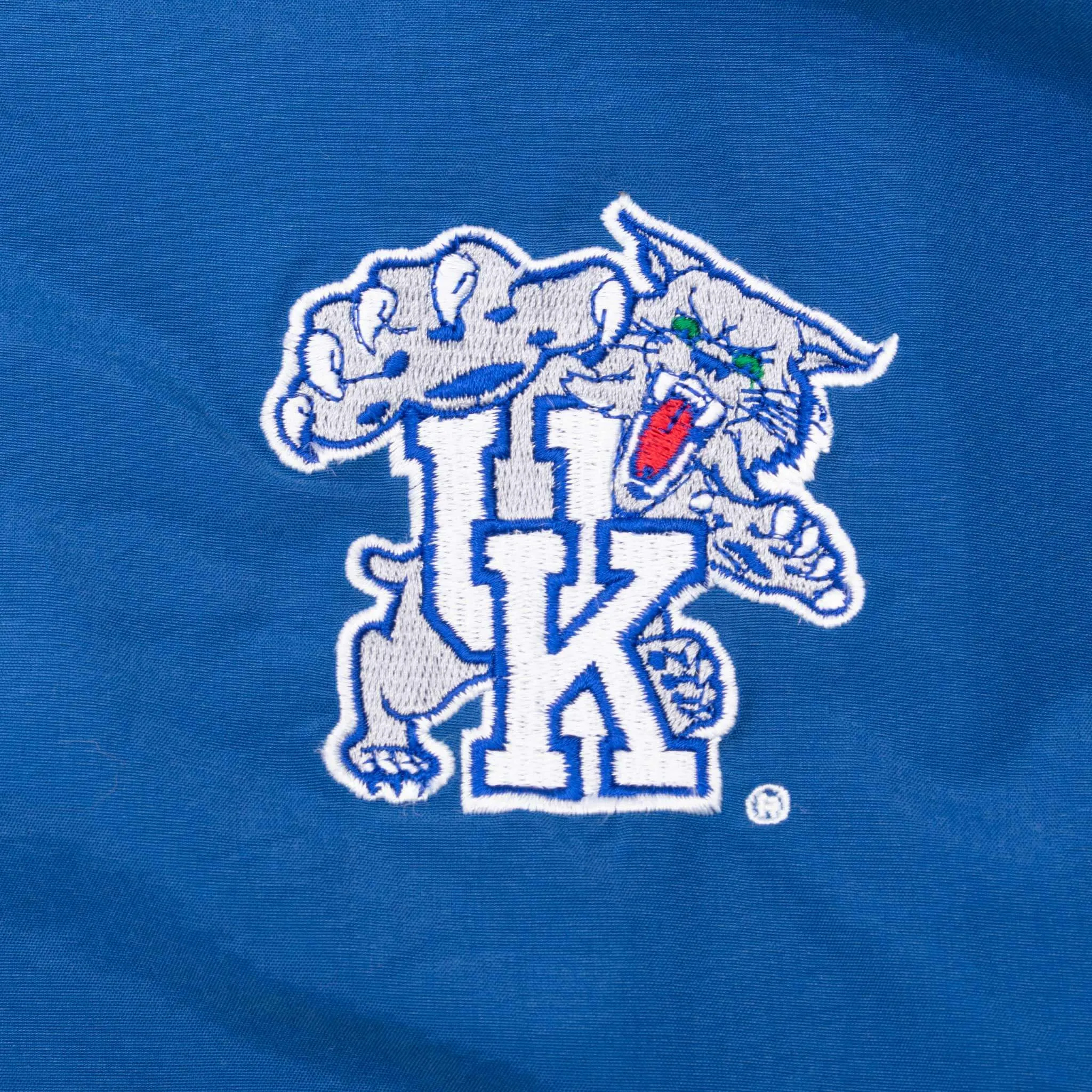 VINTAGE NCAA KENTUCKY WILDCATS PULLOVER WINDBREAKER STARTER JACKET 1990S XL