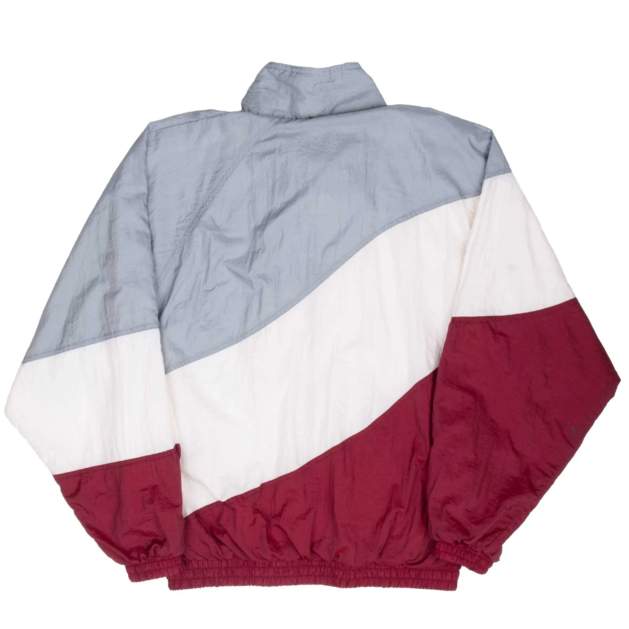 VINTAGE NCAA OKLAHOMA SOONERS WINDBREAKER JACKET 1990S LARGE