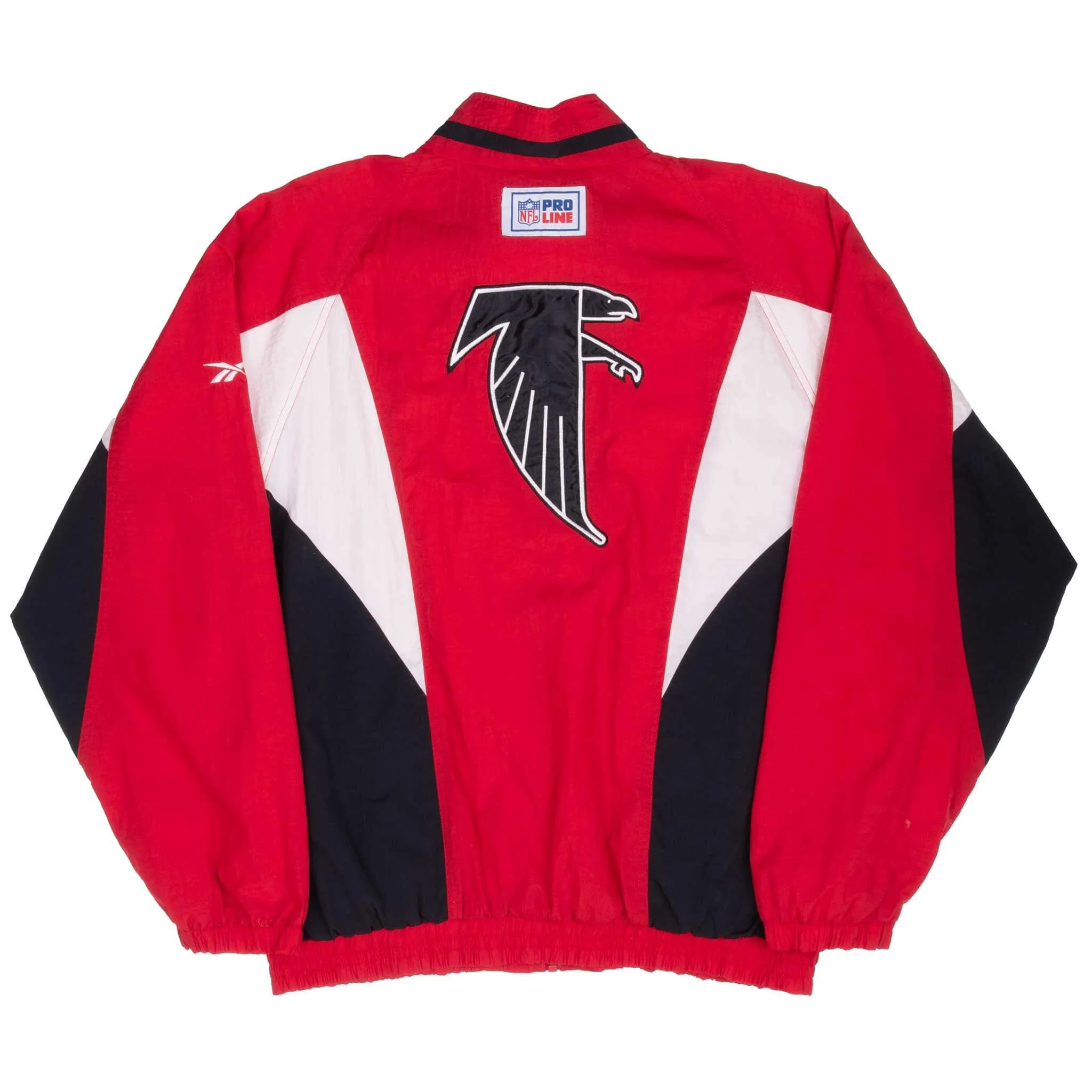 VINTAGE NFL ATLANTA FALCONS REEBOK WINDBREAKER JACKET 1990S LARGE
