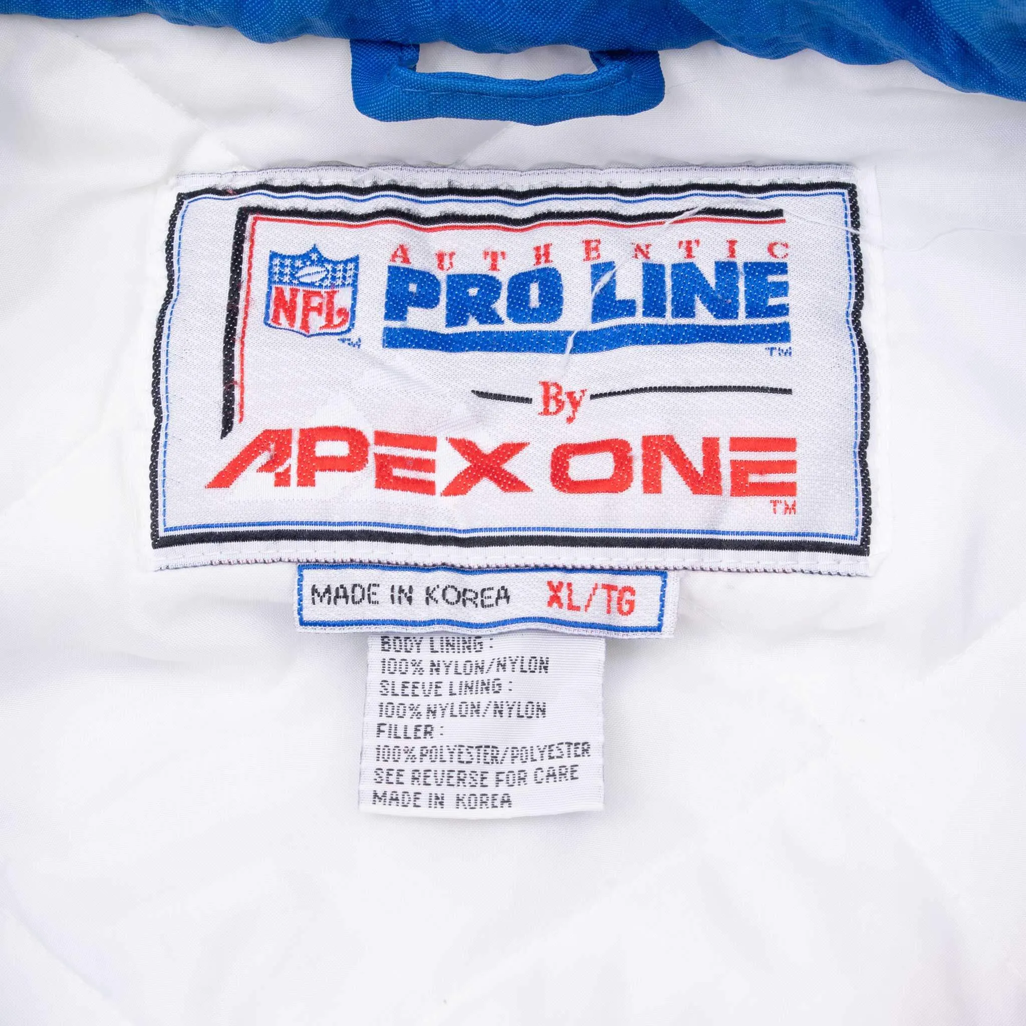 VINTAGE NFL BUFFALO BILLS 1990S APEX ONE HEAVY JACKET XL