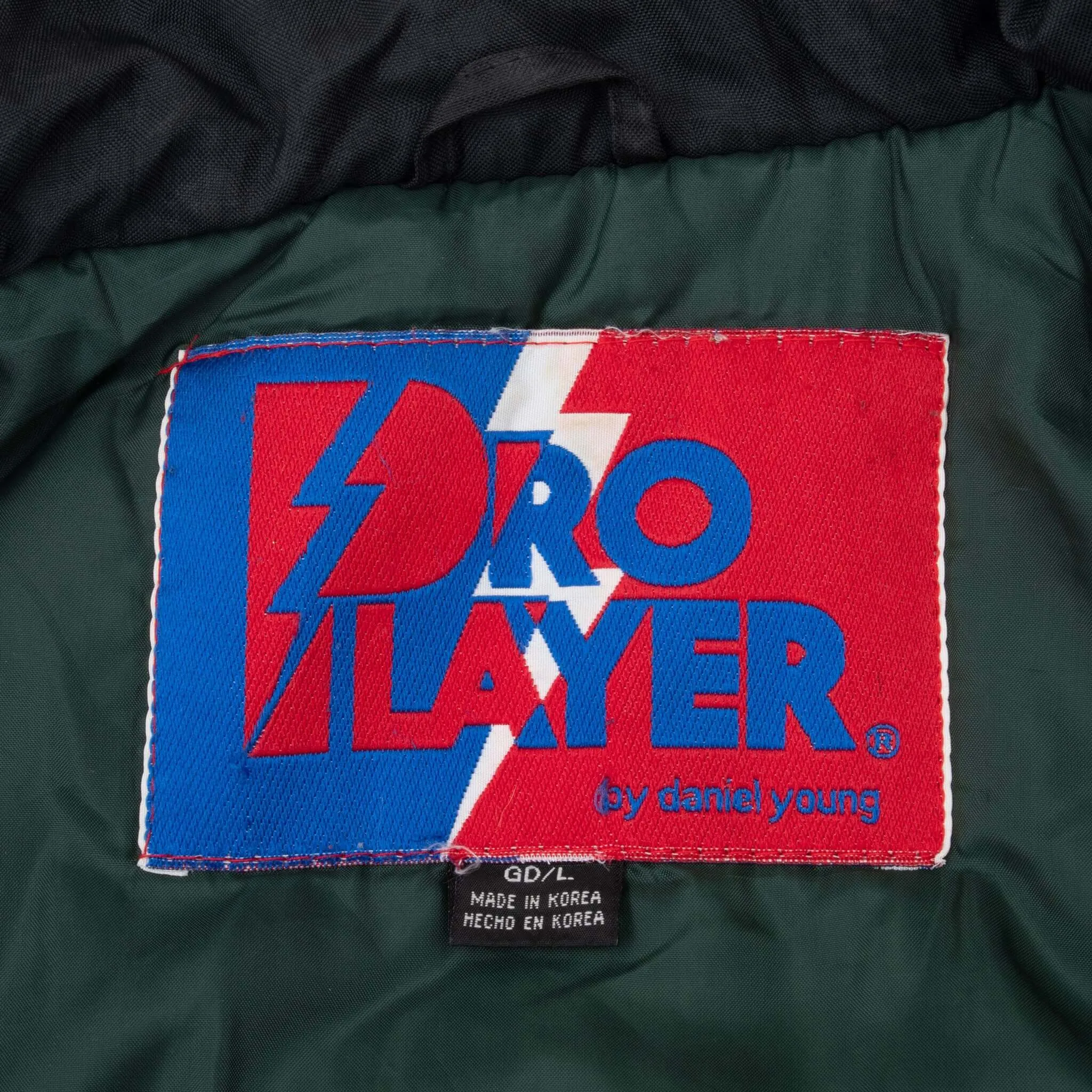 VINTAGE NFL GREEN BAY PACKERS 1990S PRO PLAYER PUFFER JACKET 1990S LARGE