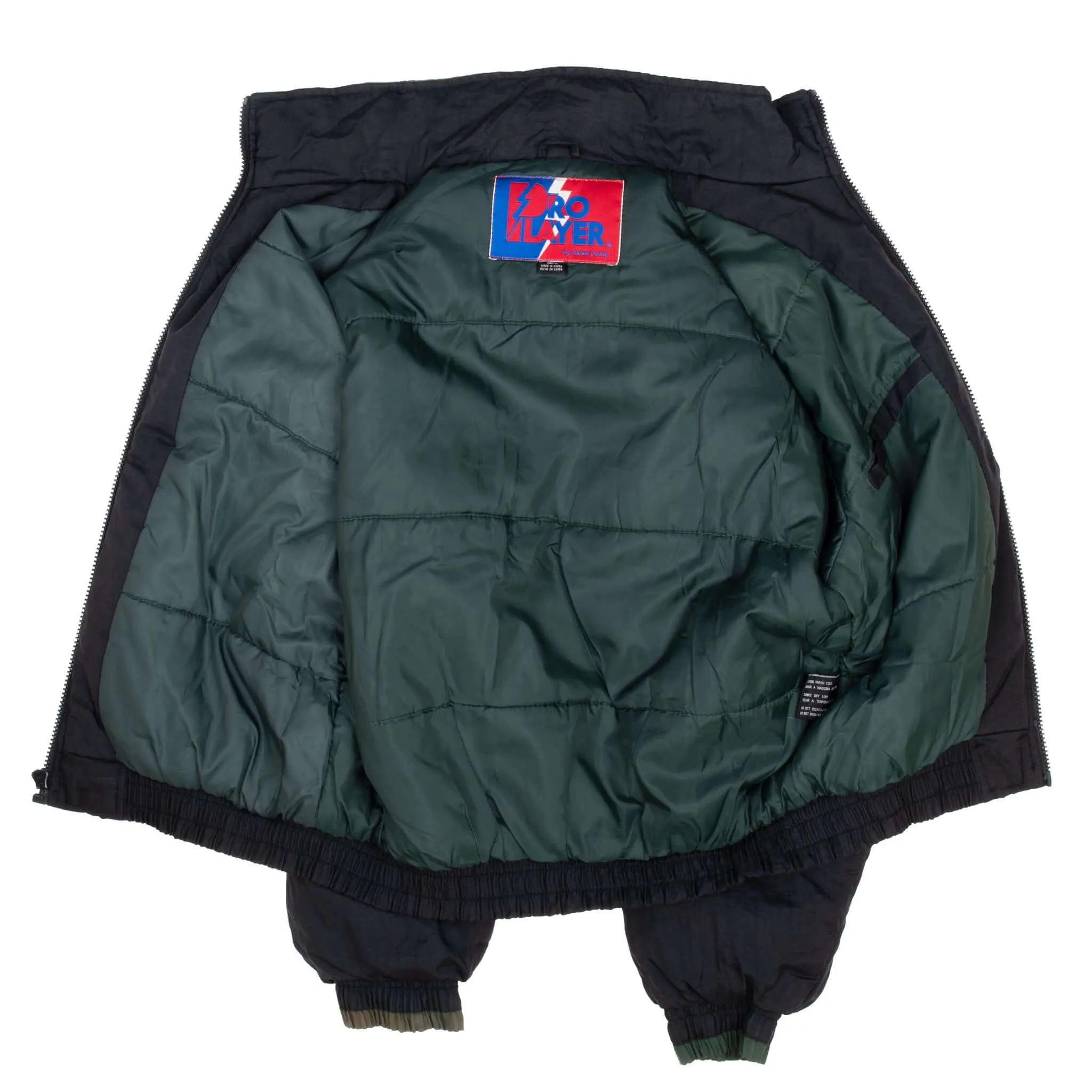 VINTAGE NFL GREEN BAY PACKERS 1990S PRO PLAYER PUFFER JACKET 1990S LARGE