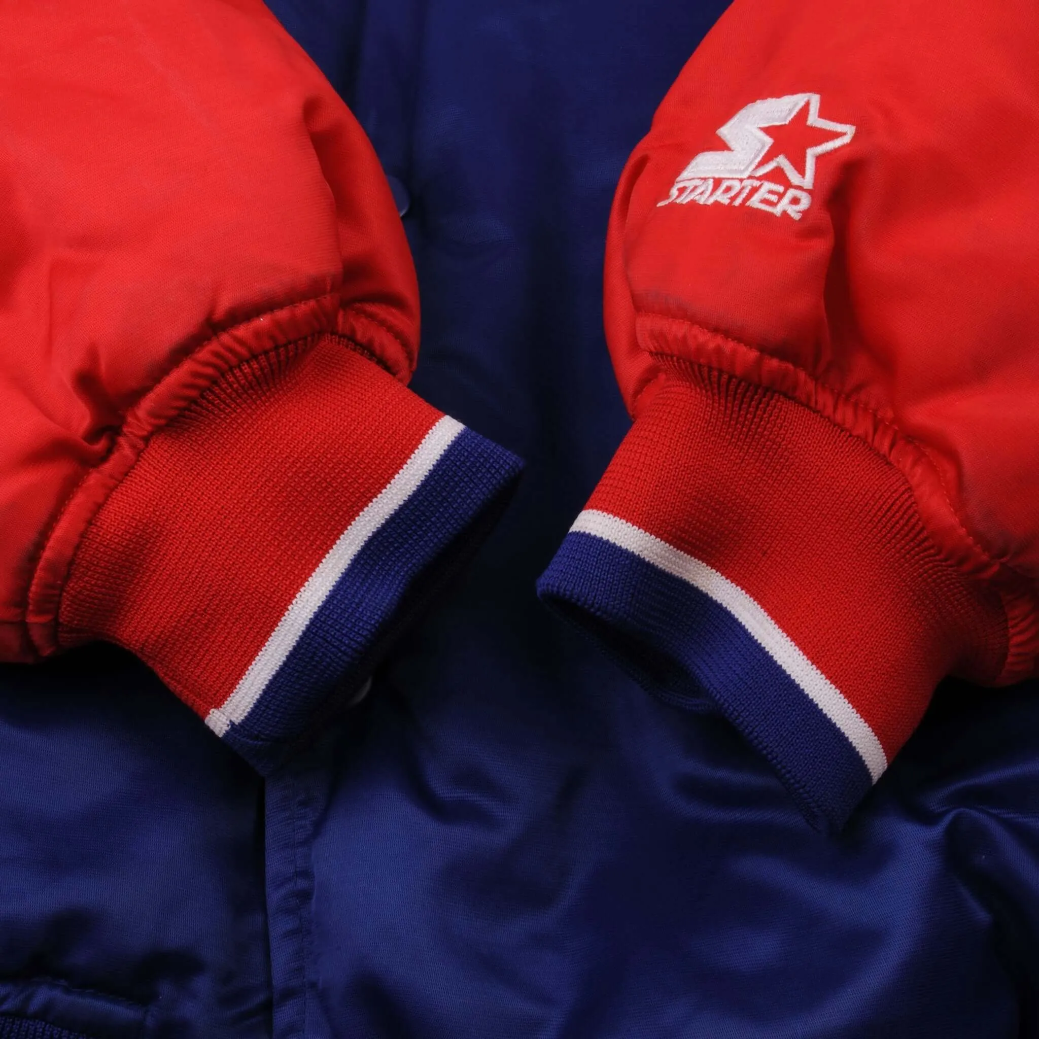 VINTAGE NFL NEW ENGLAND PATRIOTS STARTER PROLINE JACKET 1990S SIZE LARGE