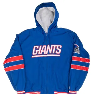 VINTAGE NFL NEW YORK GIANTS REVERSIBLE WINDBREAKER JACKET 2000S 2XL