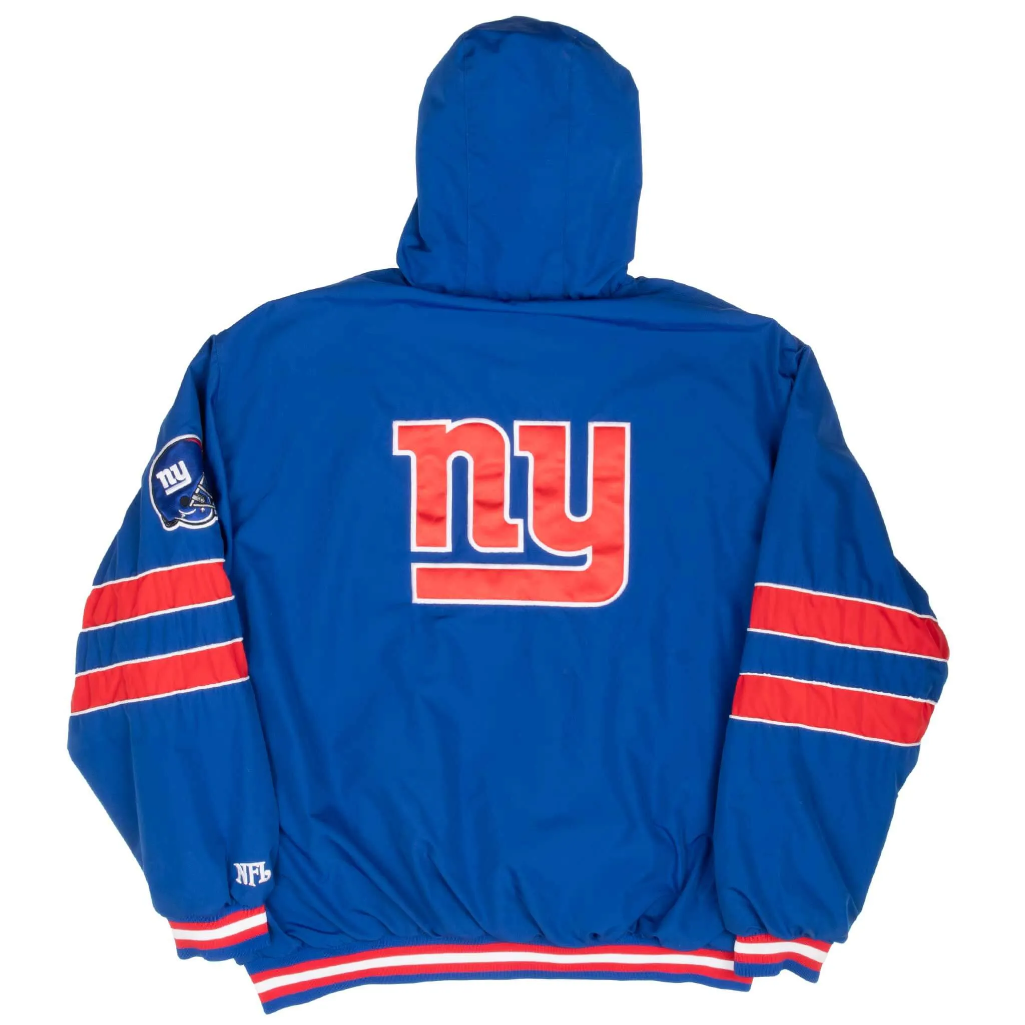 VINTAGE NFL NEW YORK GIANTS REVERSIBLE WINDBREAKER JACKET 2000S 2XL