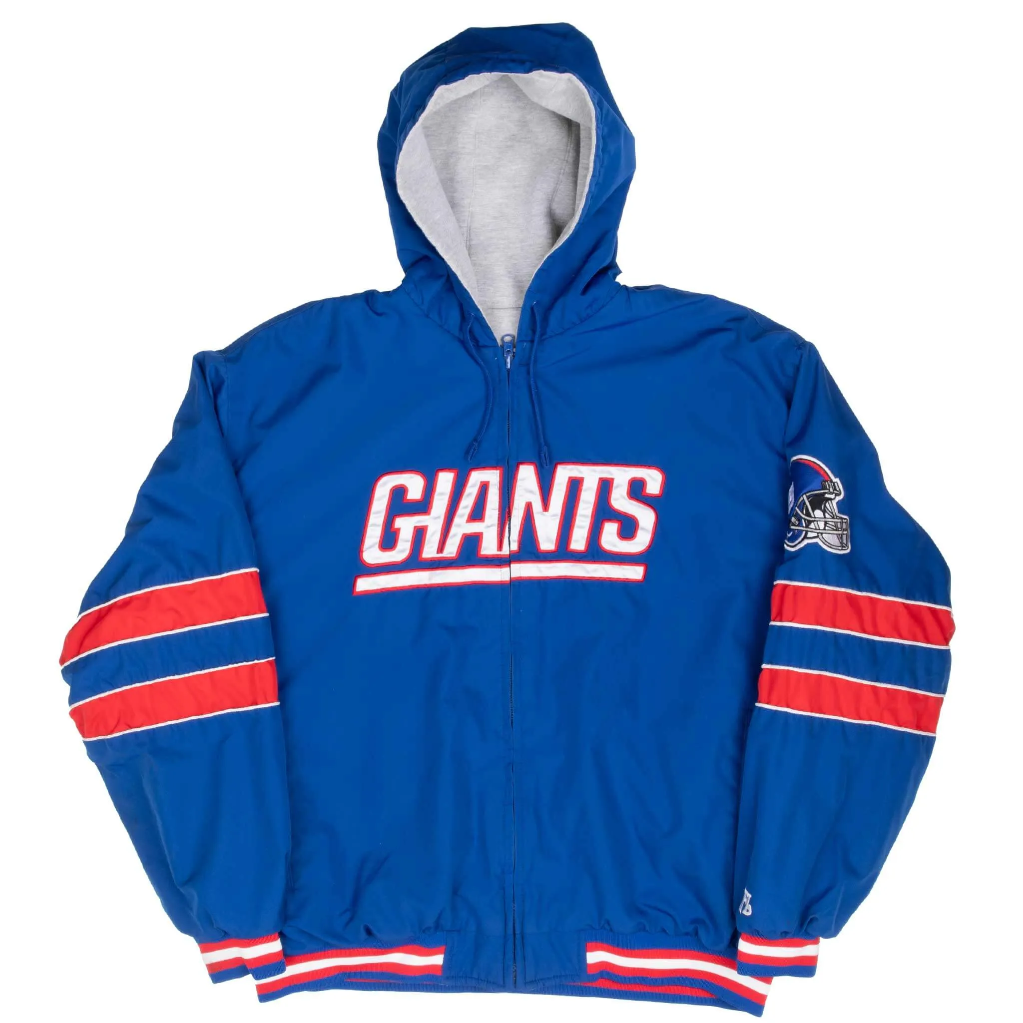 VINTAGE NFL NEW YORK GIANTS REVERSIBLE WINDBREAKER JACKET 2000S 2XL