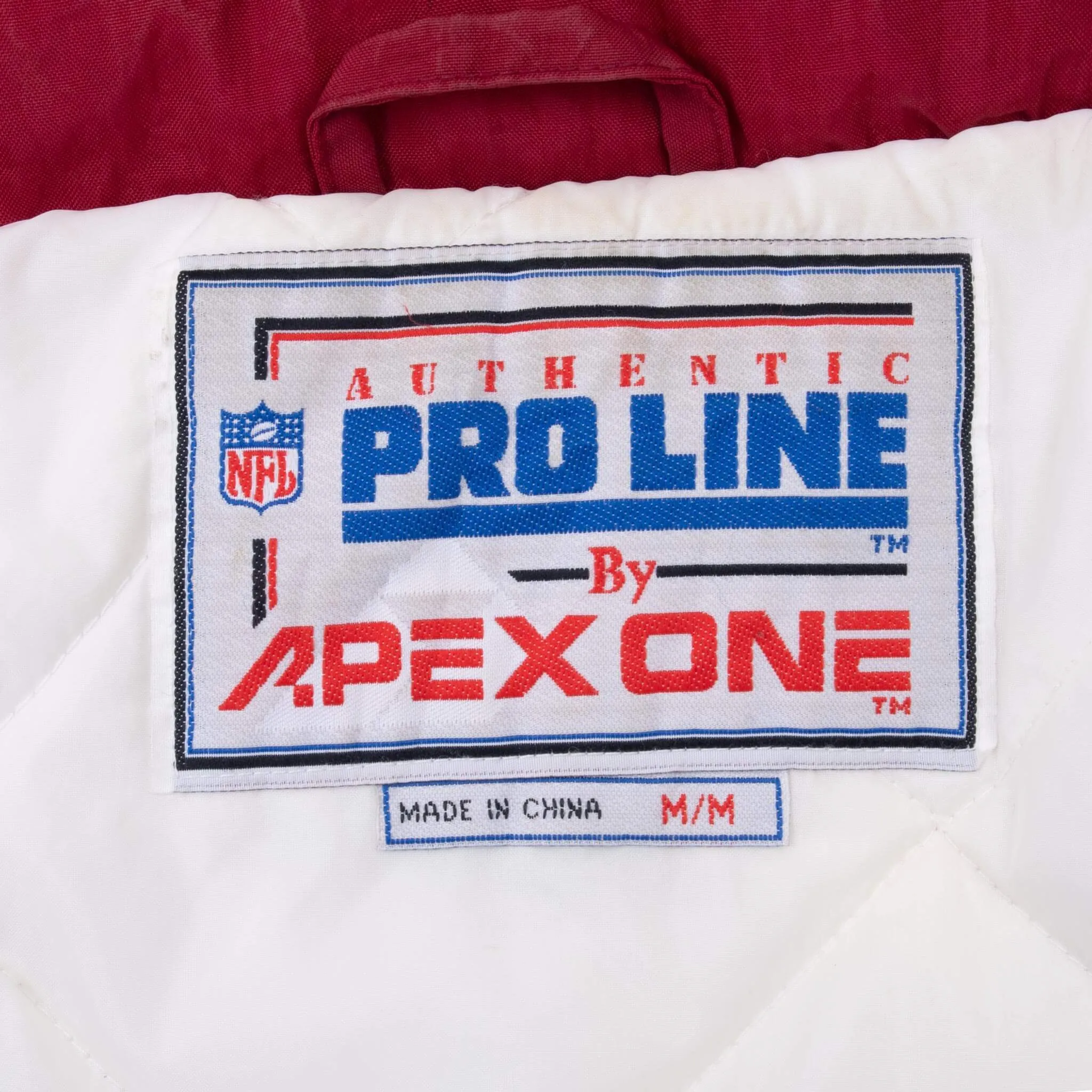 VINTAGE NFL WASHINGTON REDSKINS APEX ONE WINDBREAKER JACKET 1990S MEDIUM