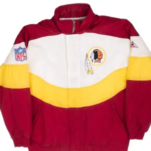 VINTAGE NFL WASHINGTON REDSKINS APEX ONE WINDBREAKER JACKET 1990S MEDIUM