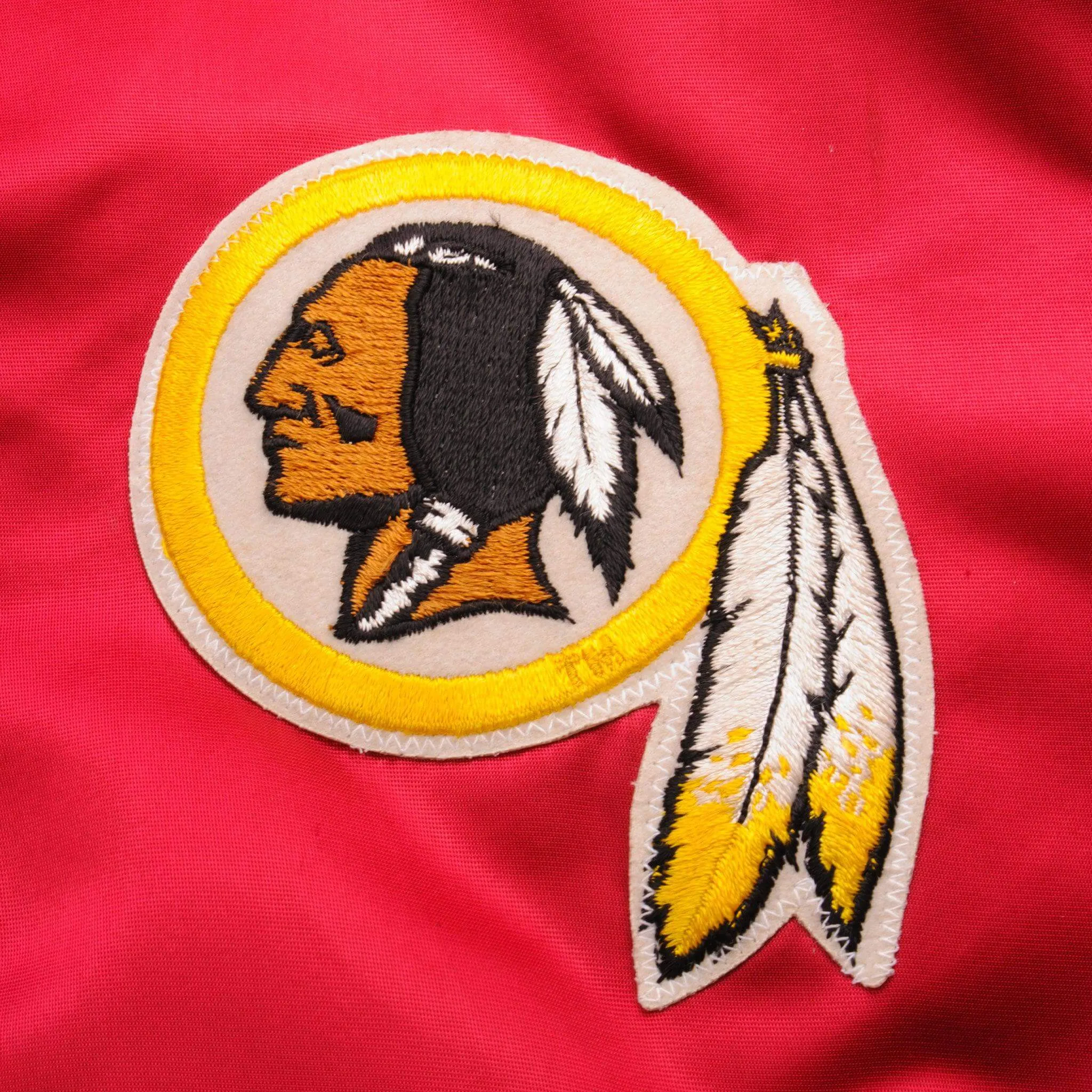 VINTAGE NFL WASHINGTON REDSKINS SATIN STARTER PROLINE JACKET 90S LARGE MADE USA