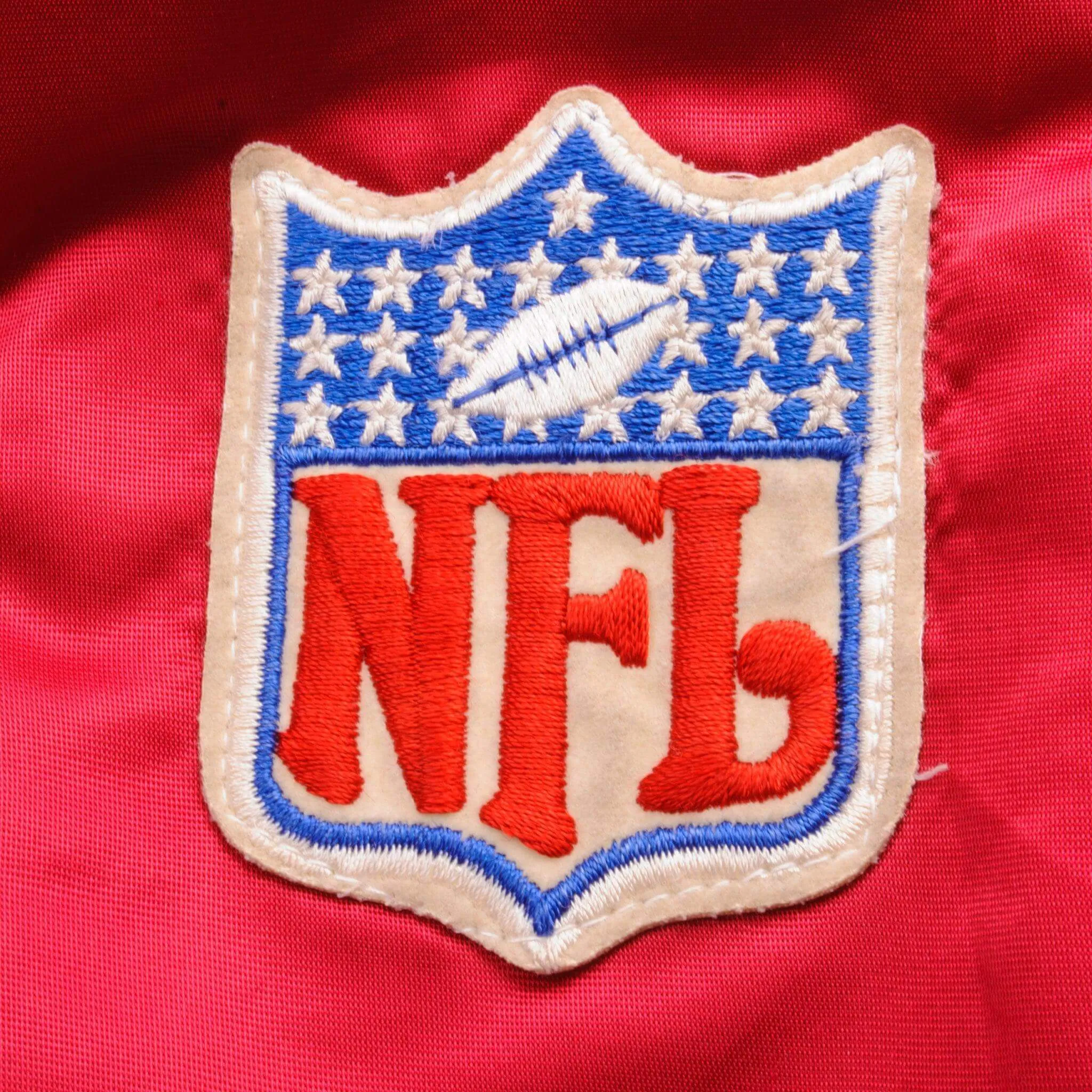 VINTAGE NFL WASHINGTON REDSKINS SATIN STARTER PROLINE JACKET 90S LARGE MADE USA