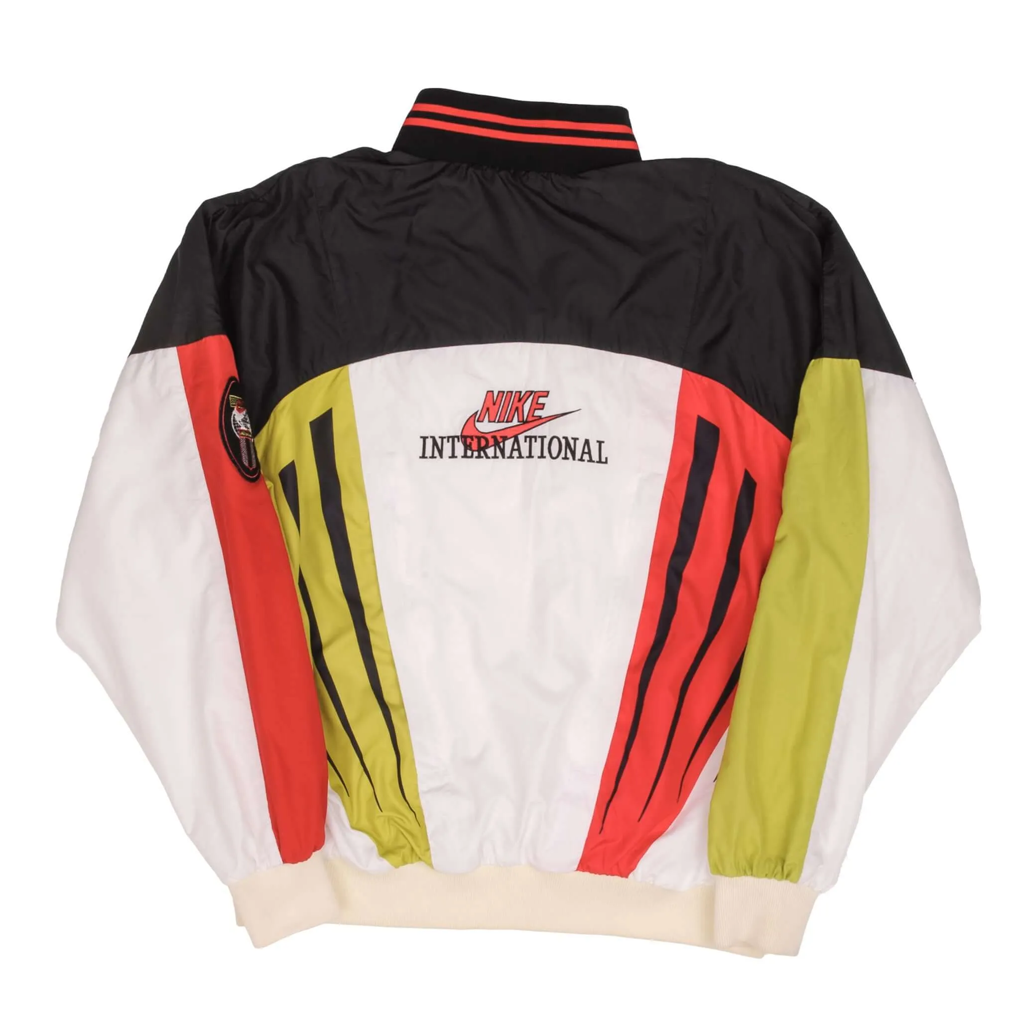 VINTAGE NIKE INTERNATIONAL WINDBREAKER JACKET 1990S SIZE LARGE
