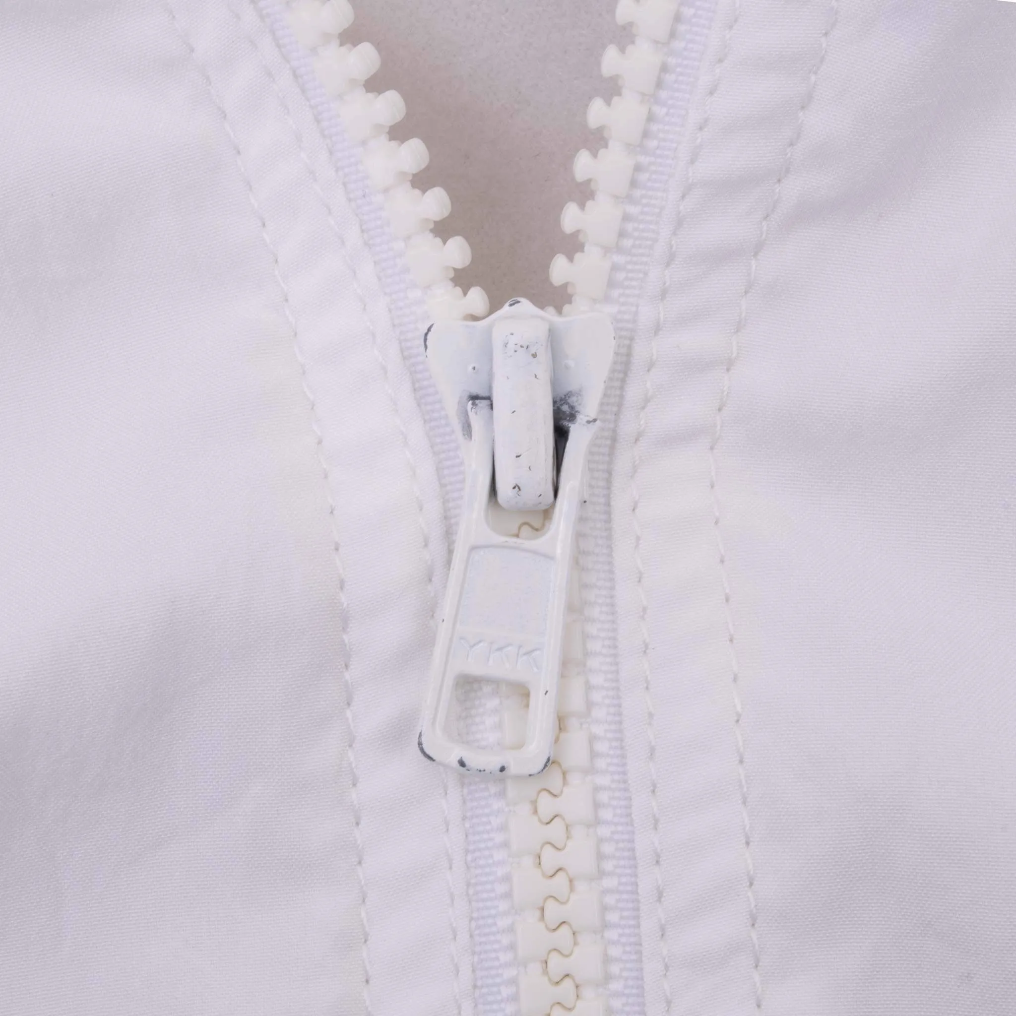 VINTAGE NIKE TENNIS WHITE WINDBREAKER JACKET 1990S LARGE