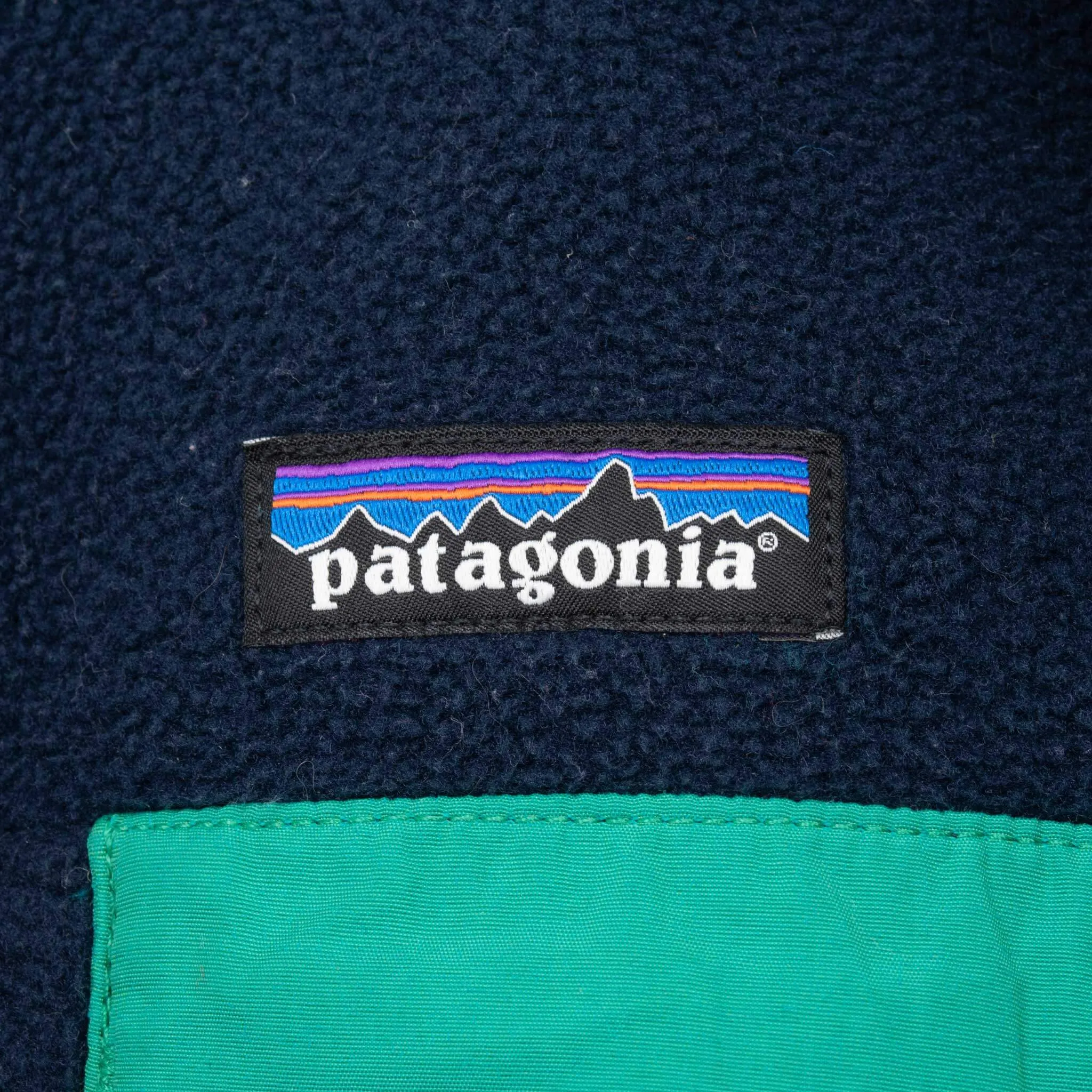VINTAGE PATAGONIA BLUE SYNCHILLA SNAP T FLEECE PULLOVER JACKET 2000S XS
