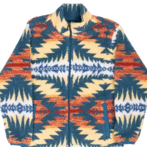 VINTAGE PENDLETON X ARIAT AZTEC FLEECE JACKET SMALL