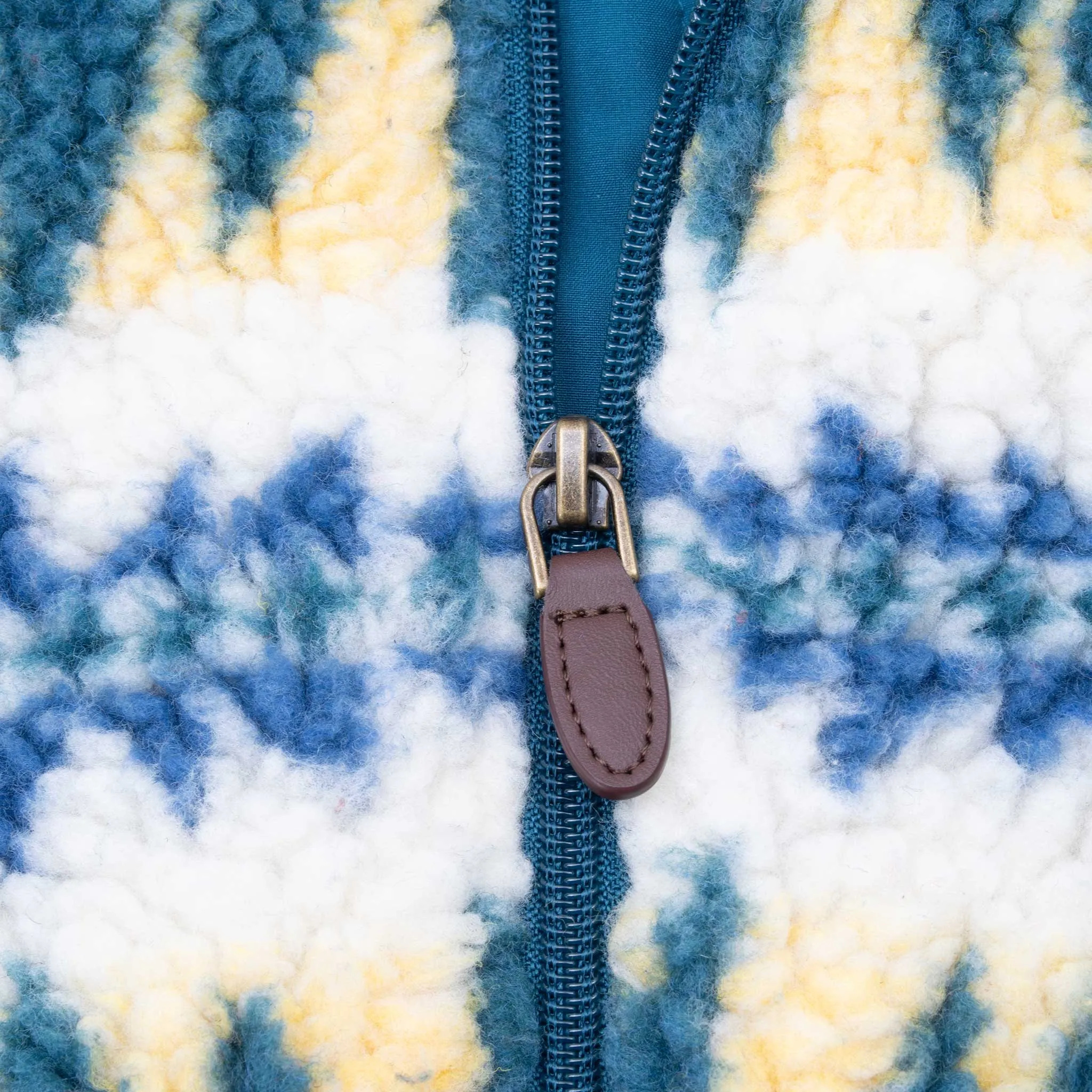 VINTAGE PENDLETON X ARIAT AZTEC FLEECE JACKET SMALL