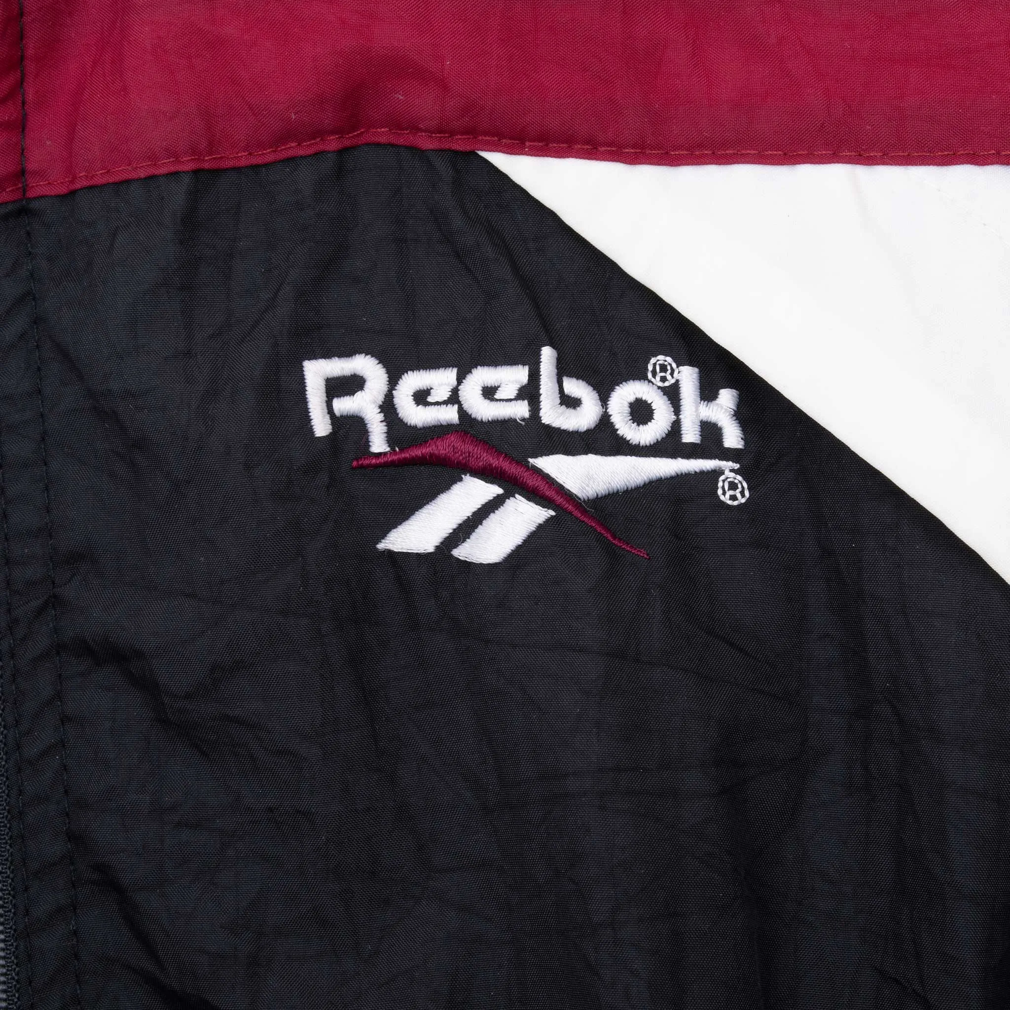 VINTAGE REEBOK WINDBREAKER JACKET 1990S MEDIUM