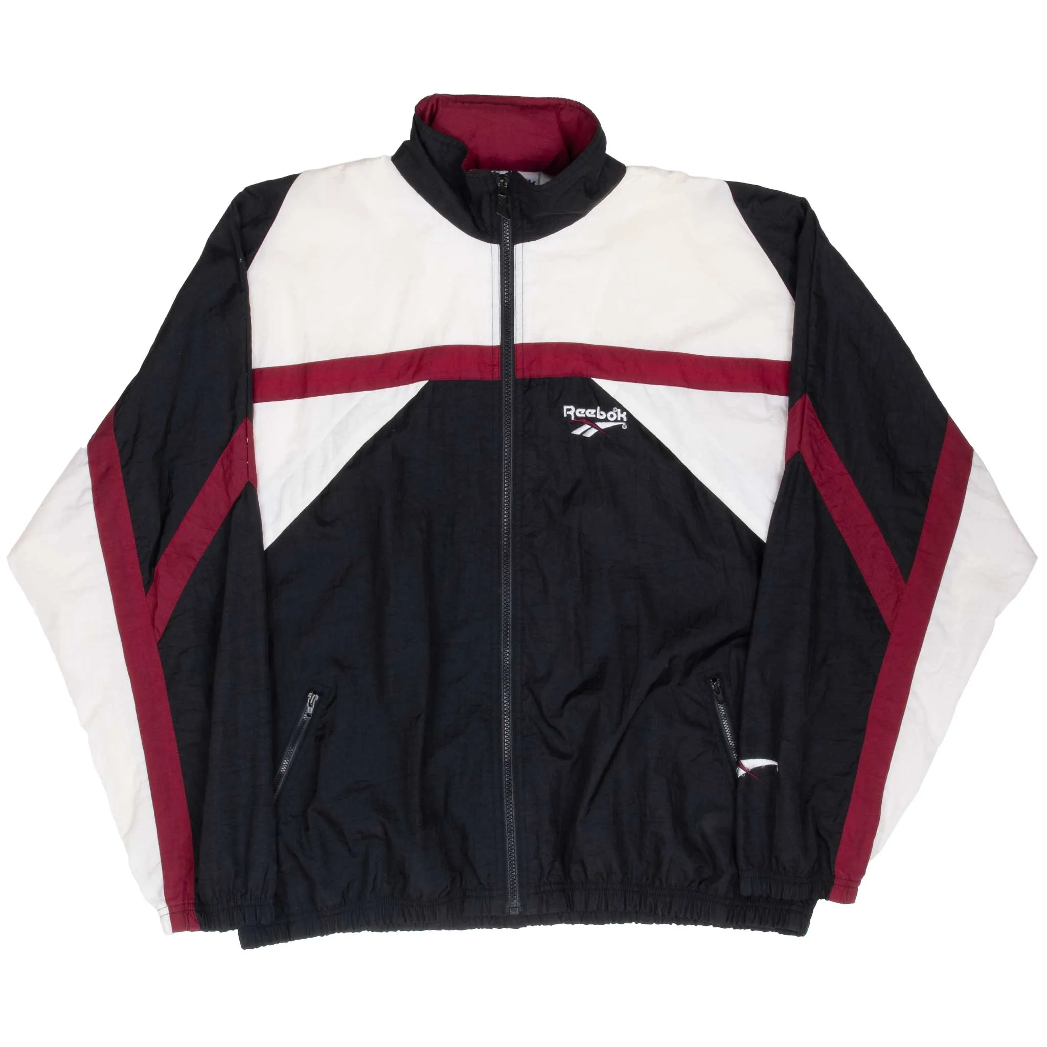 VINTAGE REEBOK WINDBREAKER JACKET 1990S MEDIUM