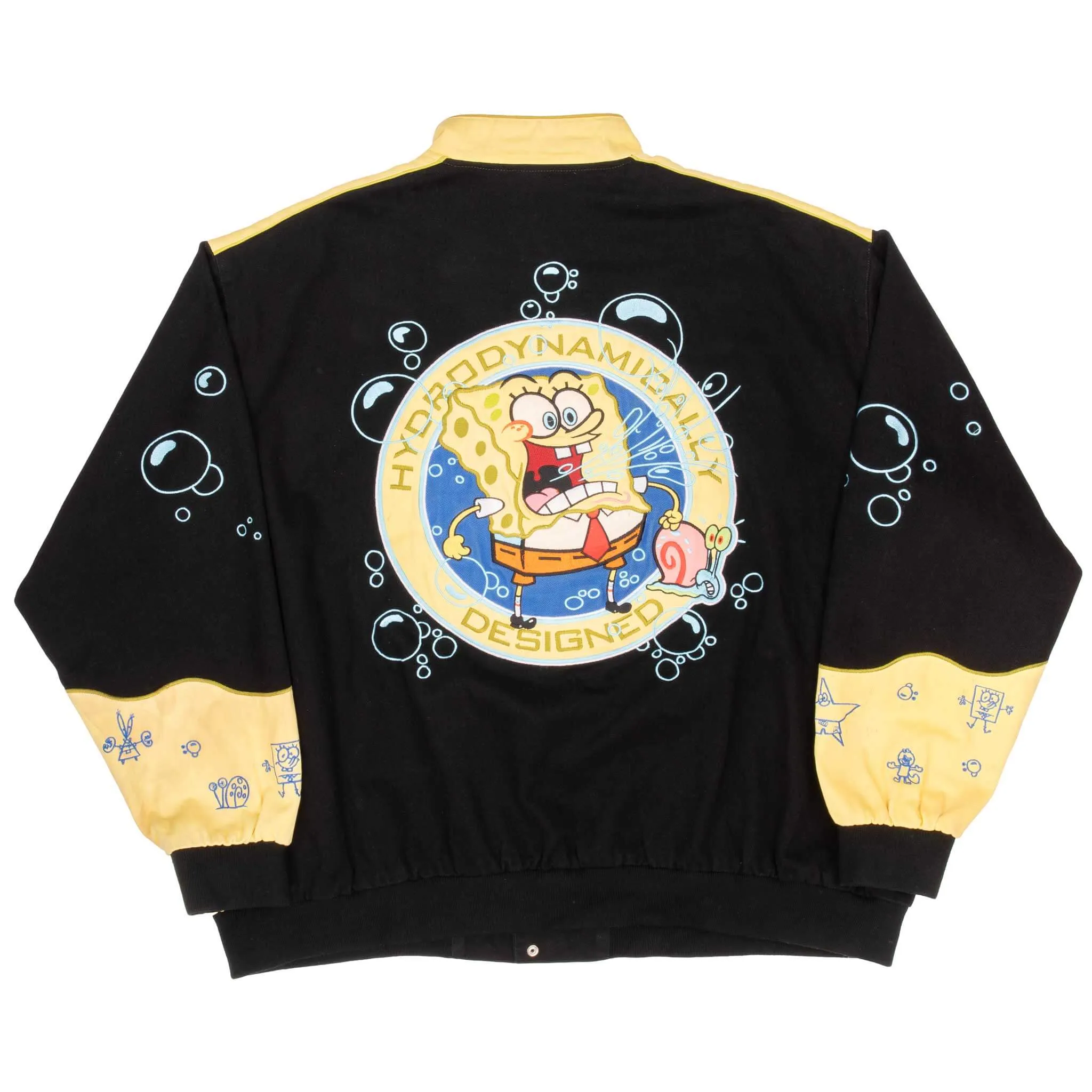 VINTAGE SPONGE BOB JEFF HAMILTON NASCAR RACING JACKET 2006 6XL