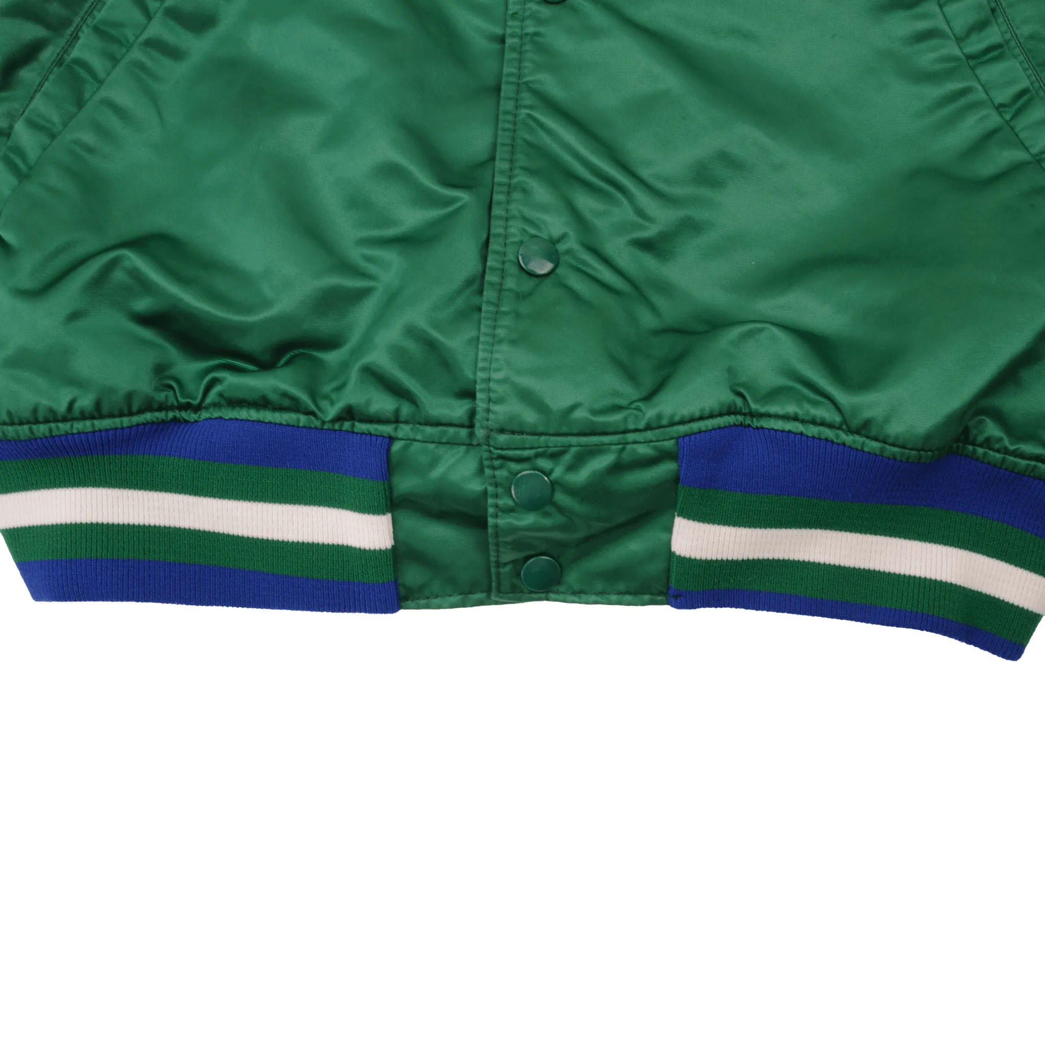 VINTAGE STARTER NBA DALLAS MAVERICKS SATEEN JACKET 1990S XL MADE USA