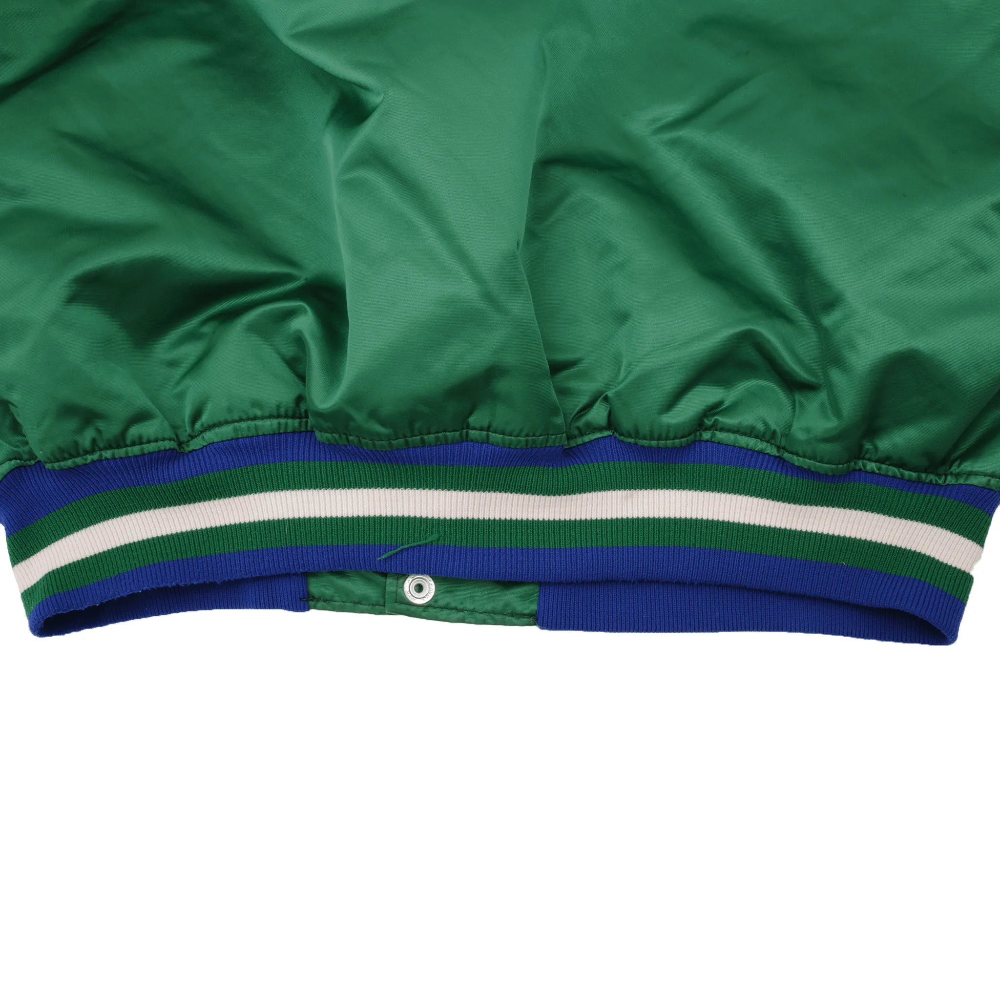 VINTAGE STARTER NBA DALLAS MAVERICKS SATEEN JACKET 1990S XL MADE USA