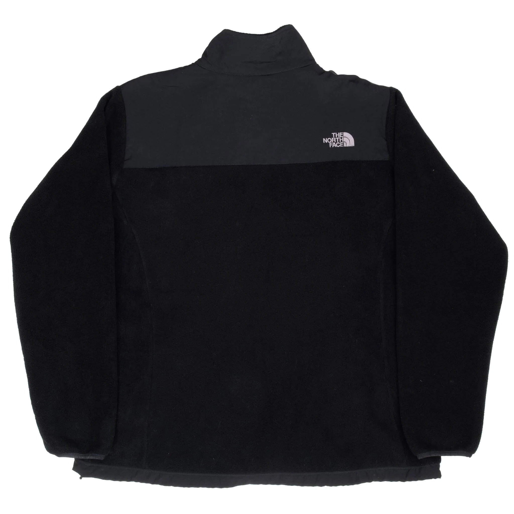 VINTAGE THE NORTH FACE POLARTEC DENALI BLACK FLEECE JACKET 2000S WOMEN 2XL