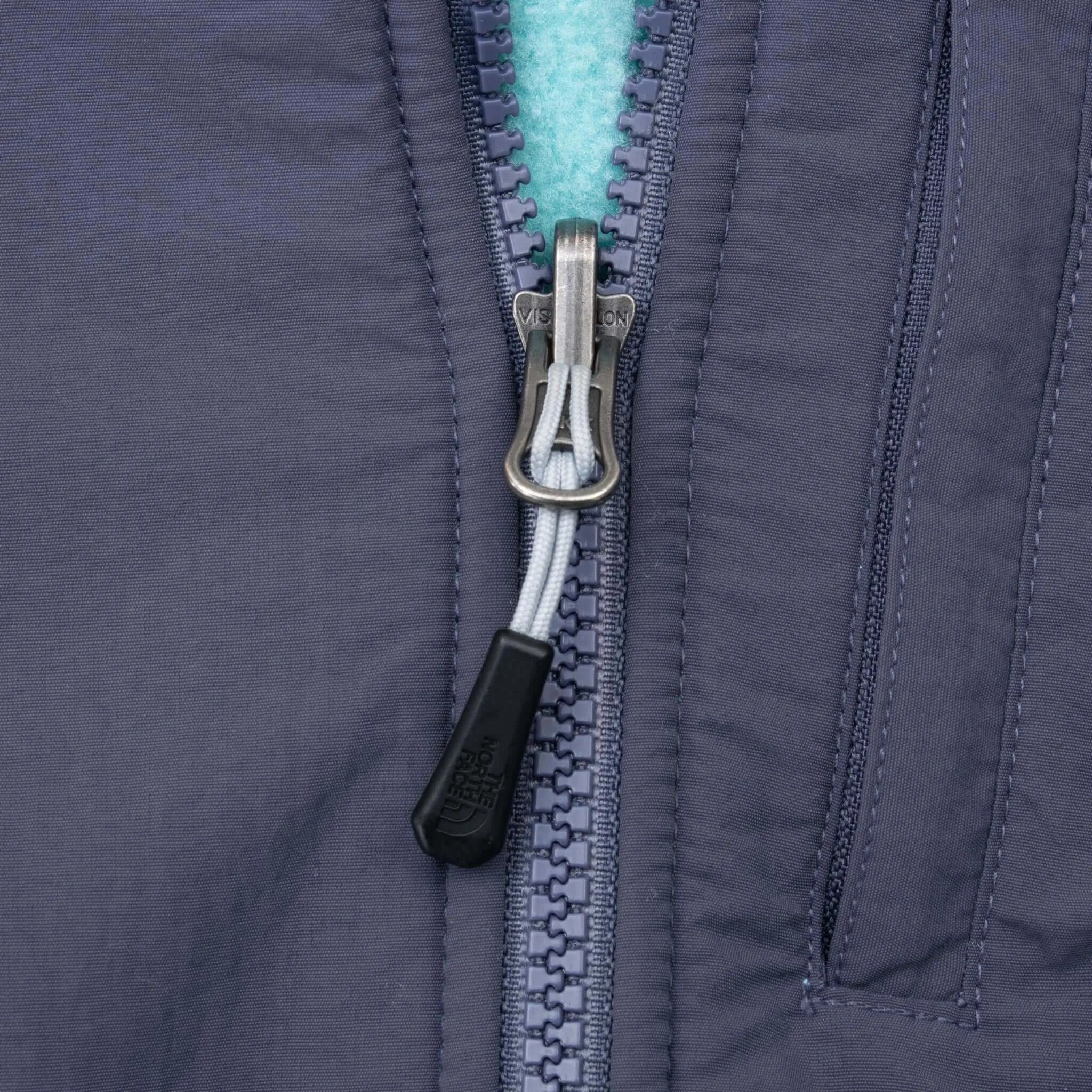 VINTAGE THE NORTH FACE POLARTEC DENALI CYAN FLEECE JACKET 2000S WOMEN LARGE