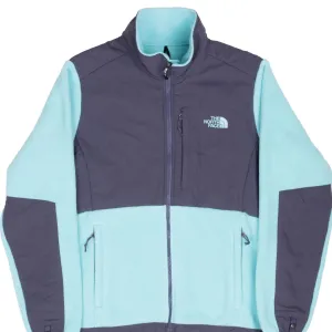 VINTAGE THE NORTH FACE POLARTEC DENALI CYAN FLEECE JACKET 2000S WOMEN LARGE