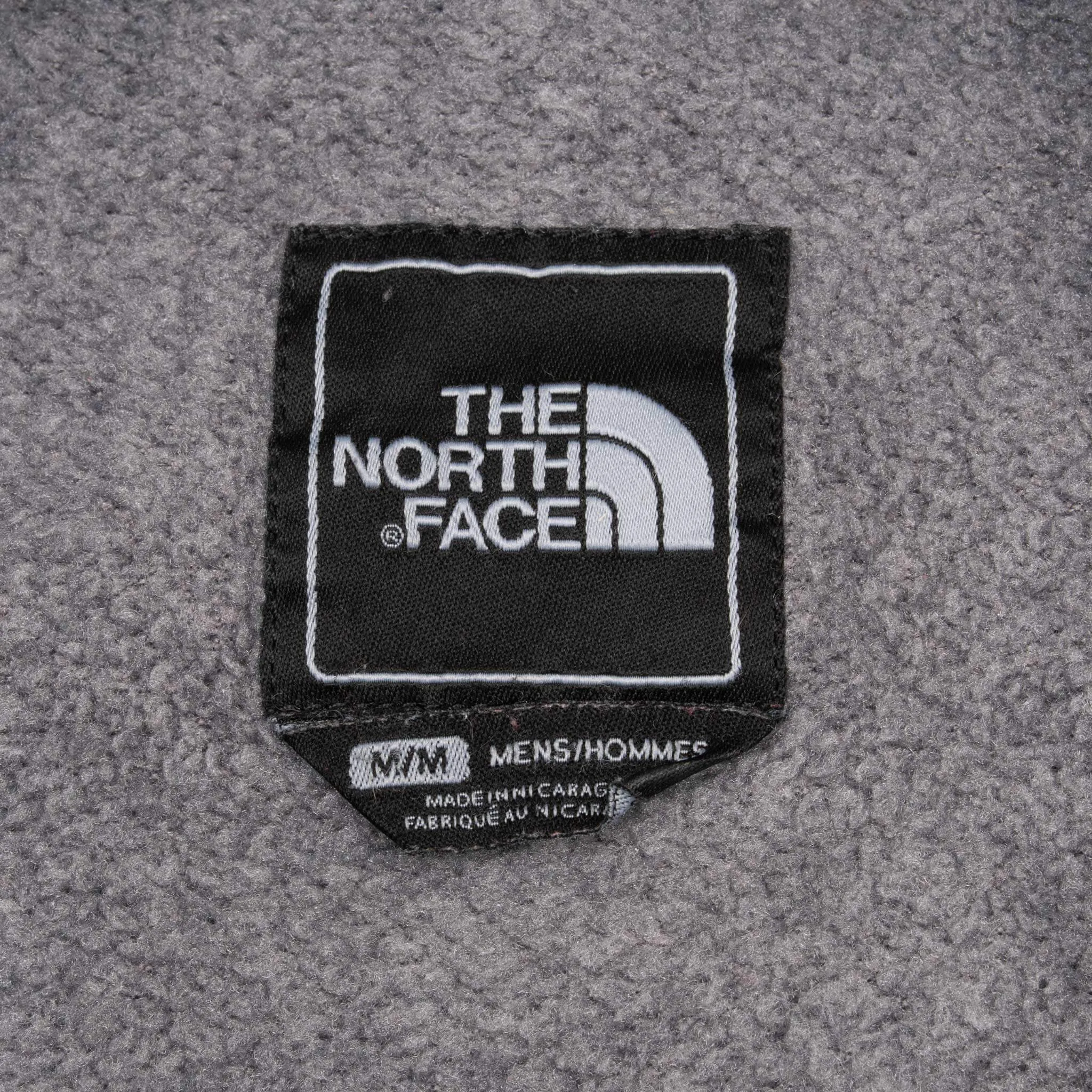 VINTAGE THE NORTH FACE POLARTEC DENALI DARK GREY FLEECE JACKET MEDIUM