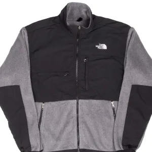 VINTAGE THE NORTH FACE POLARTEC DENALI DARK GREY FLEECE JACKET MEDIUM