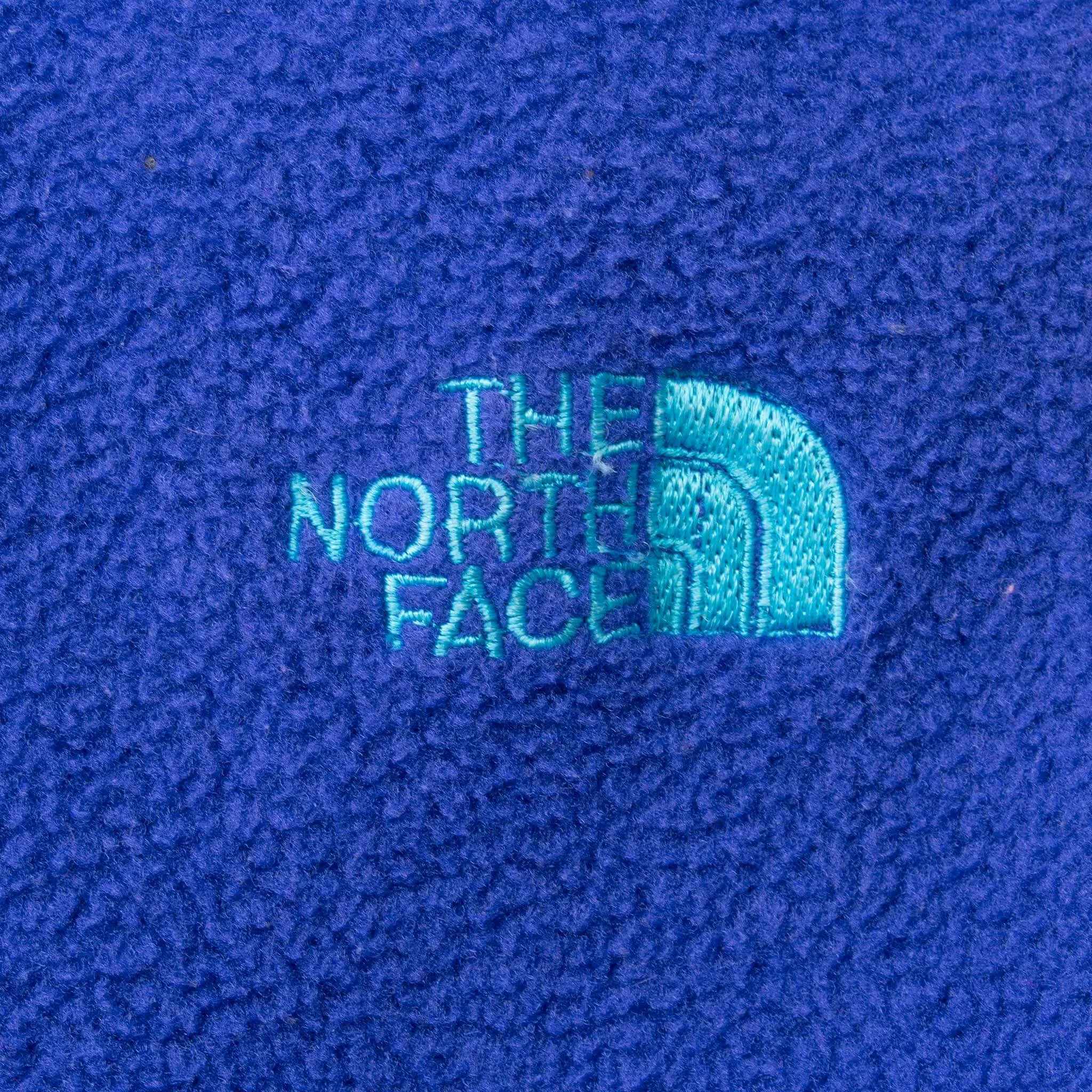 VINTAGE THE NORTH FACE PULLOVER PURPLE FLEECE JACKET 1990S LARGE MADE IN USA