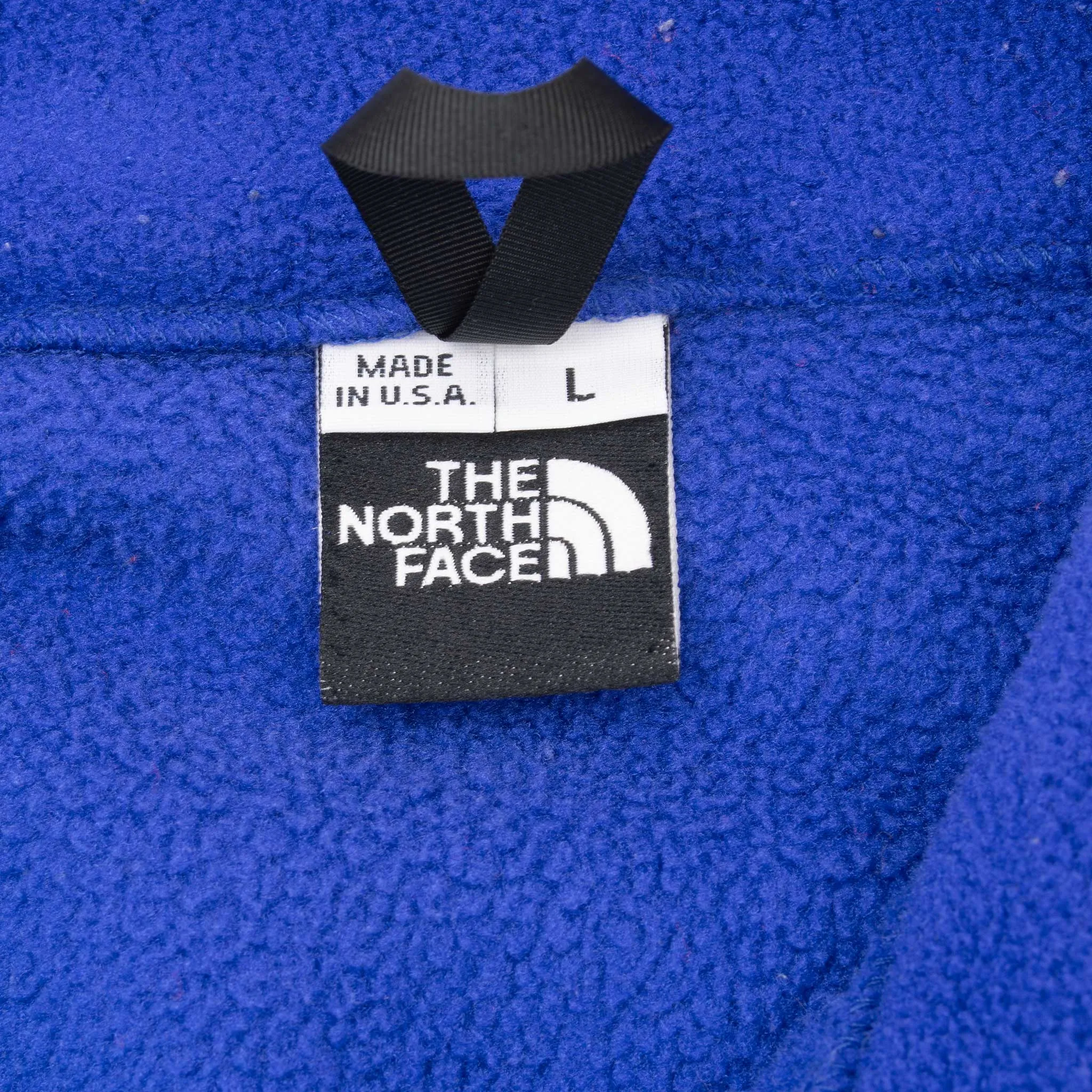 VINTAGE THE NORTH FACE PULLOVER PURPLE FLEECE JACKET 1990S LARGE MADE IN USA