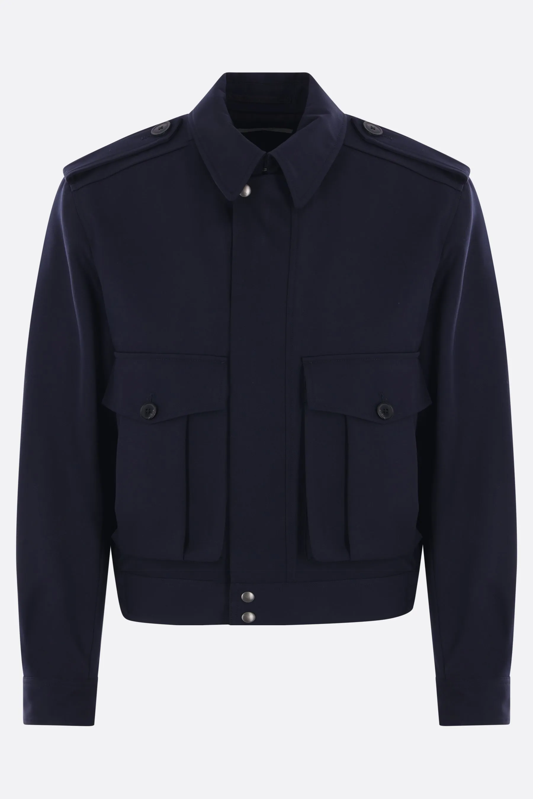 Vleo bomber jacket in gabardine